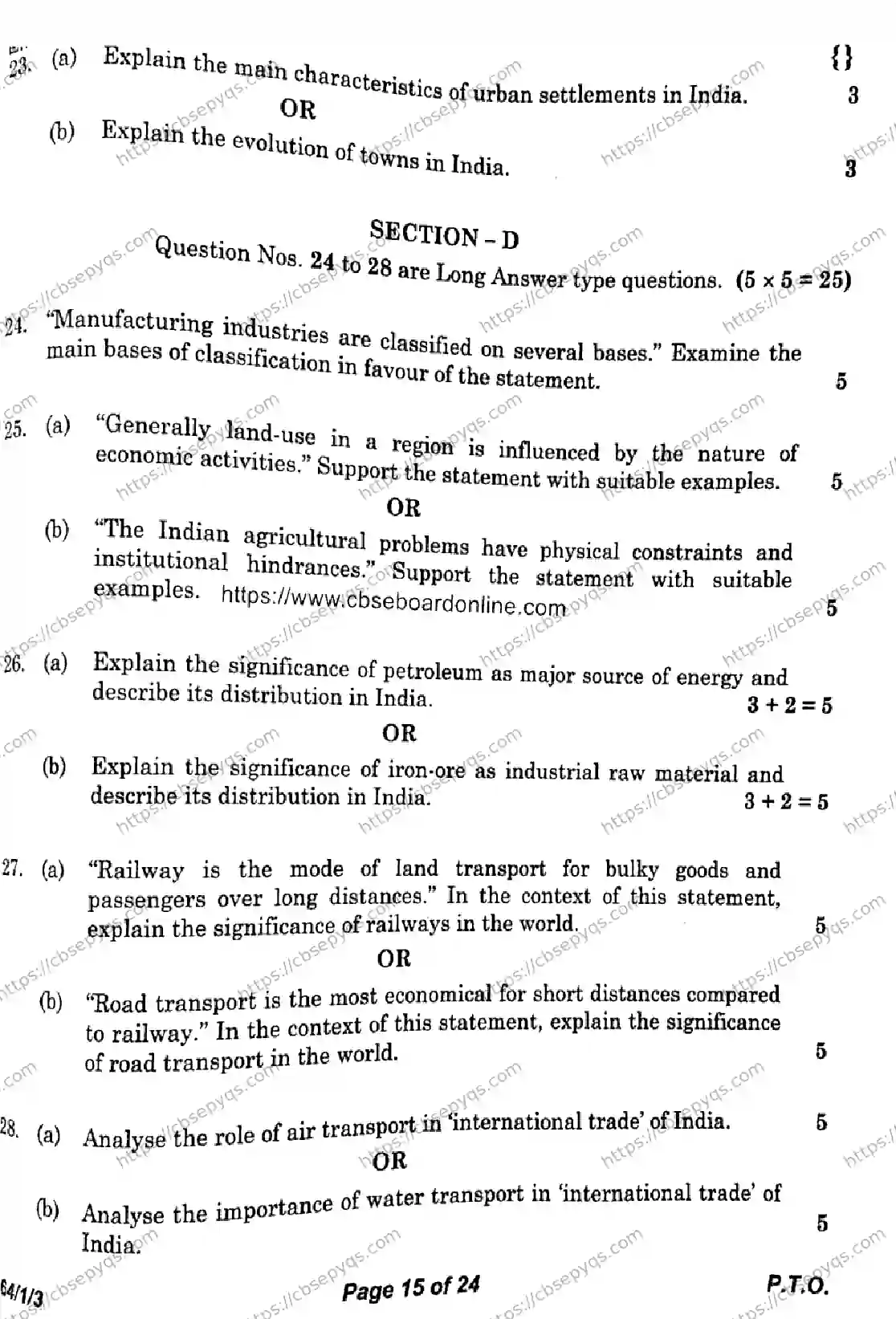 CBSE-Board-12-Previous-Year-Question-Papers-Papers-2026-GEOGRAPHY-QRPS-SET-Page-15 Image