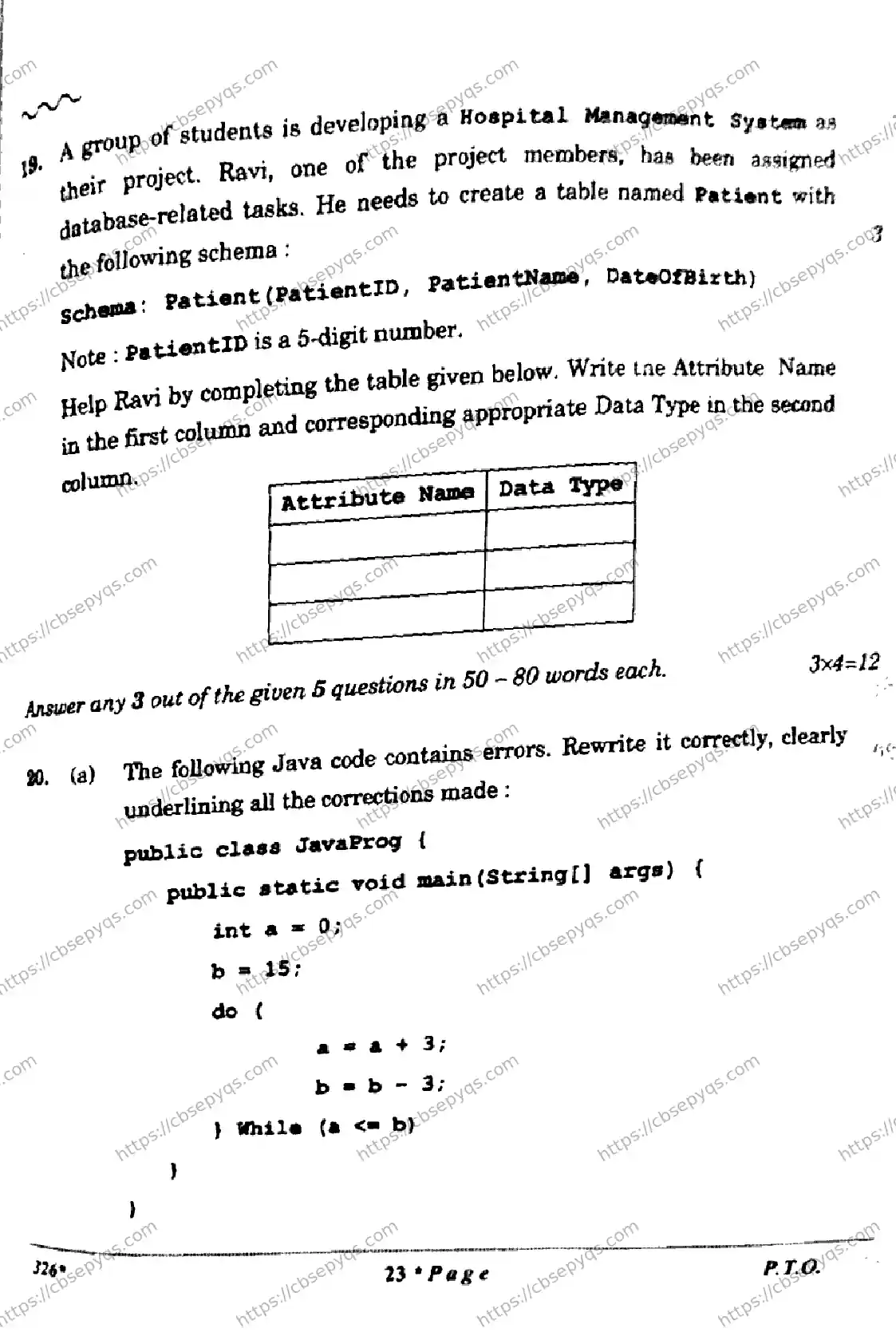 CBSE-Board-12-Previous-Year-Question-Papers-Papers-2026-INFORMATION-TECHNOLOGY-QSPR-SET-Page-12 Image