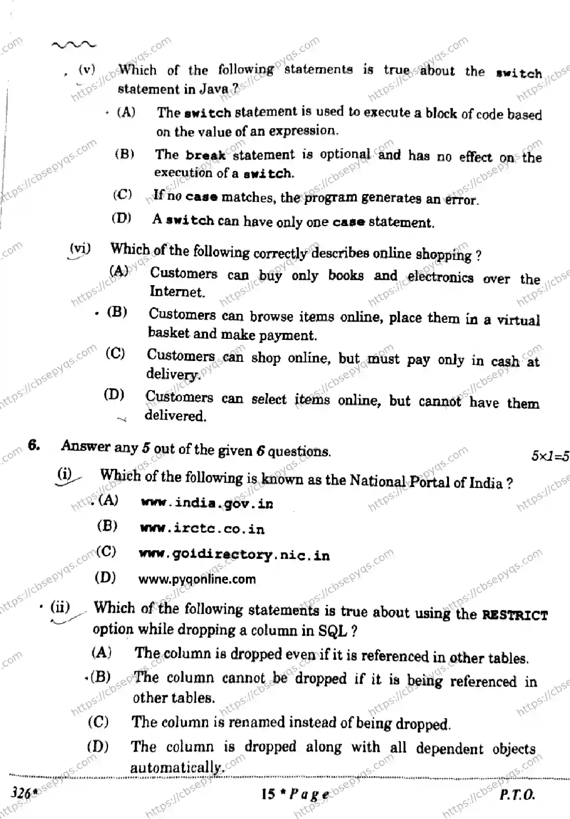 CBSE-Board-12-Previous-Year-Question-Papers-Papers-2026-INFORMATION-TECHNOLOGY-QSPR-SET-Page-8 Image