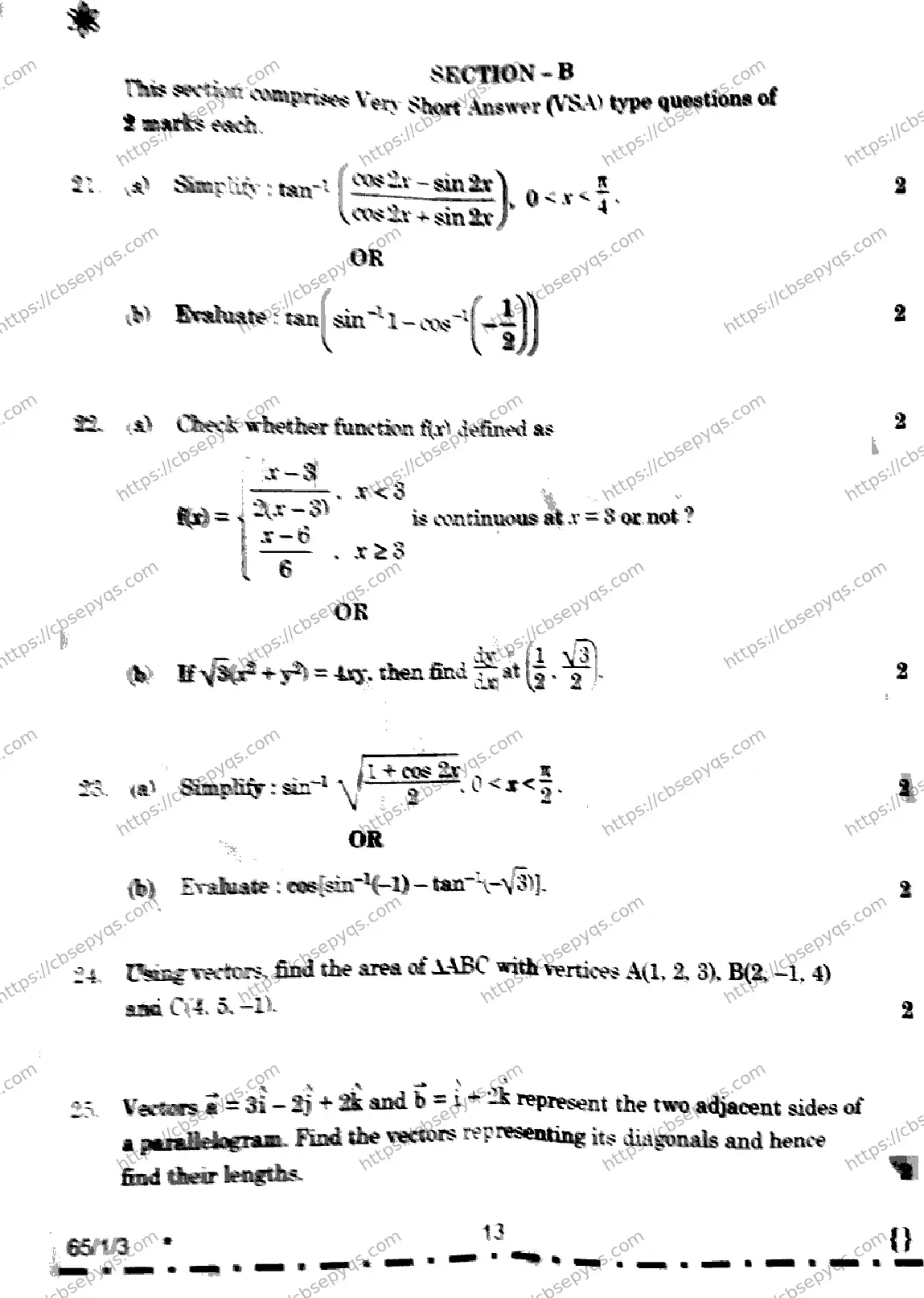 CBSE-Board-12-Previous-Year-Question-Papers-Papers-2026-MATHEMATICS-PQRS-Page-13 Image
