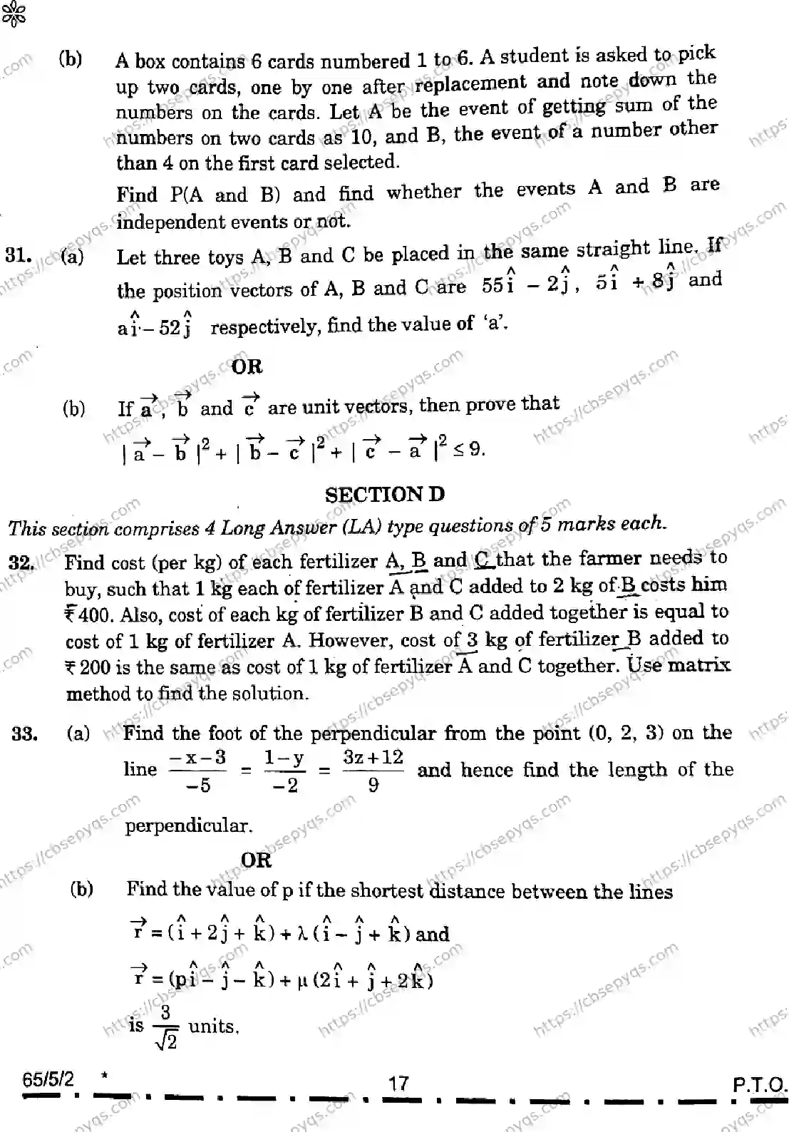 CBSE-Board-12-Previous-Year-Question-Papers-Papers-2026-MATHEMATICS-PQSR-SET-D-Page-17 Image