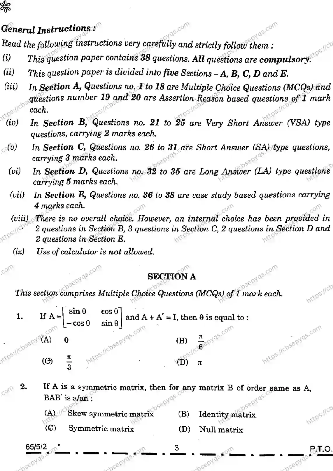 CBSE-Board-12-Previous-Year-Question-Papers-Papers-2026-MATHEMATICS-PQSR-SET-D-Page-3 Image