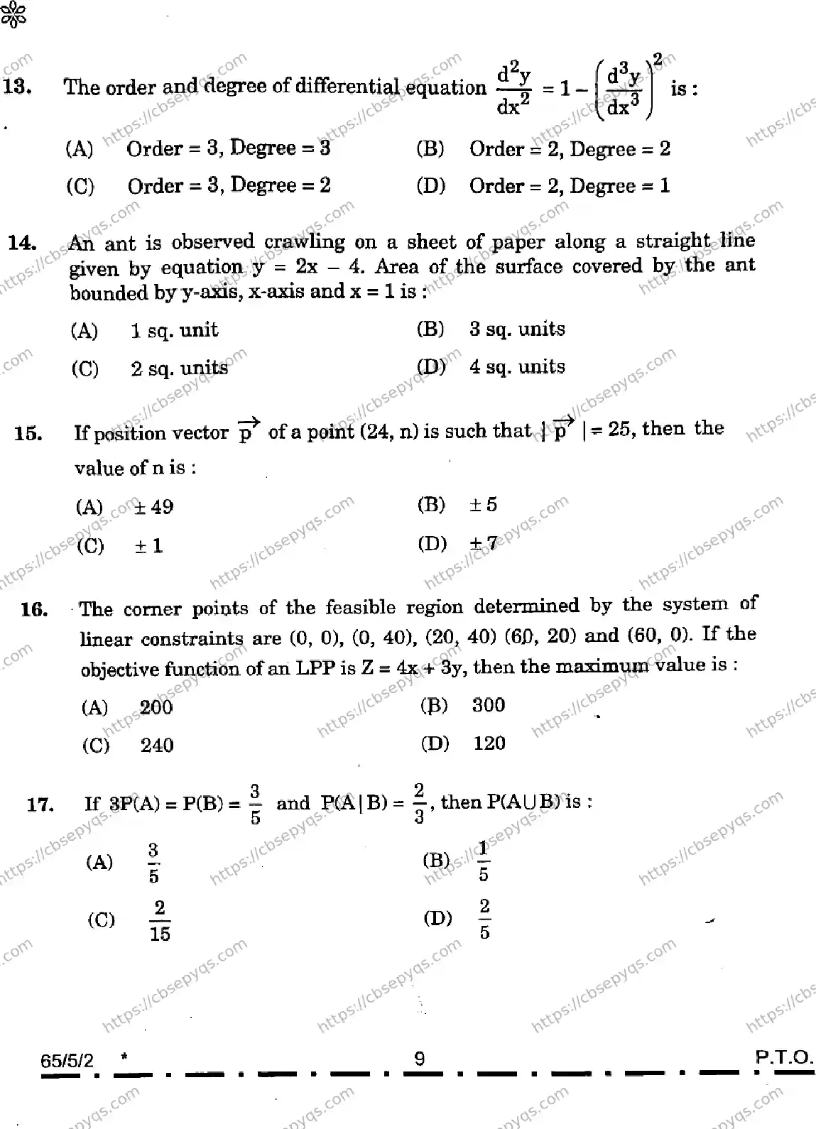CBSE-Board-12-Previous-Year-Question-Papers-Papers-2026-MATHEMATICS-PQSR-SET-D-Page-9 Image