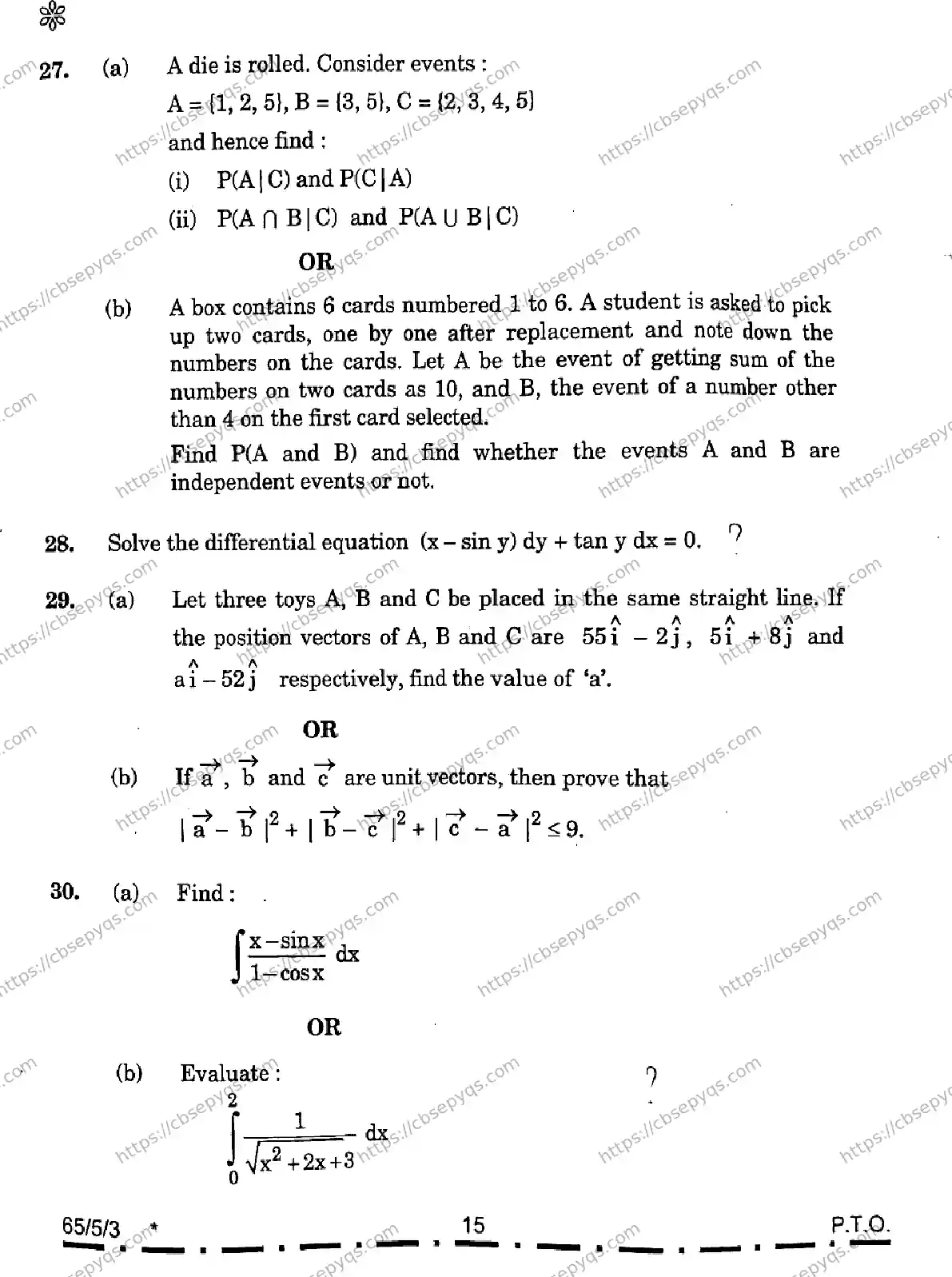 CBSE-Board-12-Previous-Year-Question-Papers-Papers-2026-MATHEMATICS-PQSR-SET-E-Page-15 Image
