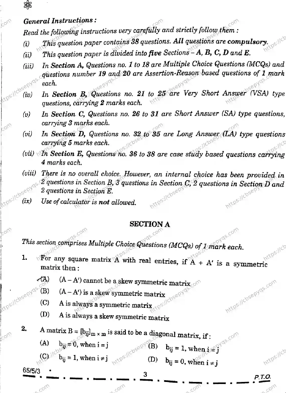CBSE-Board-12-Previous-Year-Question-Papers-Papers-2026-MATHEMATICS-PQSR-SET-E-Page-3 Image