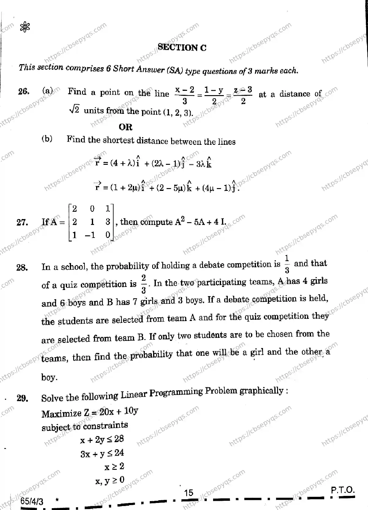 CBSE-Board-12-Previous-Year-Question-Papers-Papers-2026-MATHEMATICS-RPSQ-SET-G-Page-15 Image