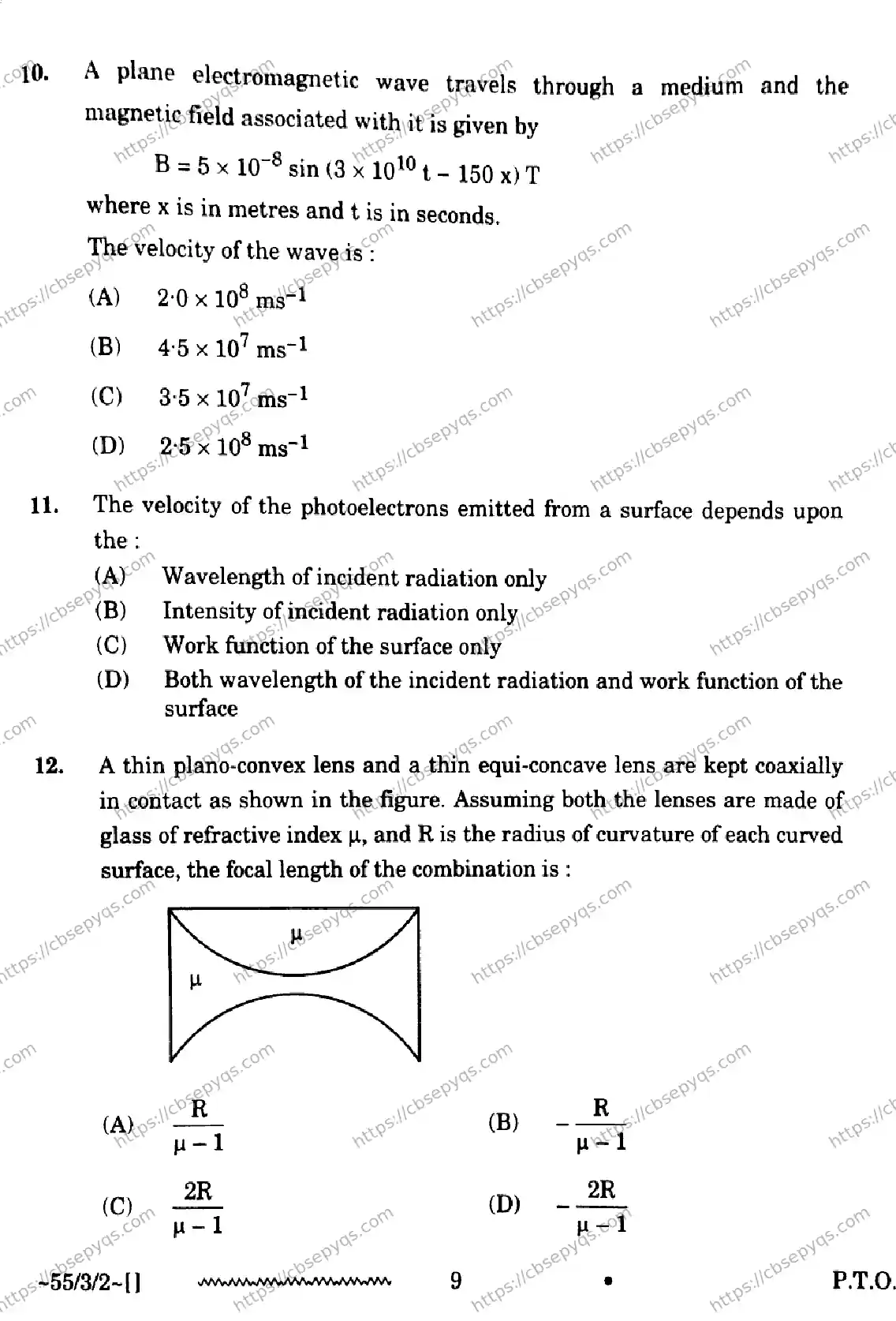 CBSE-Board-12-Previous-Year-Question-Papers-Papers-2026-PHYSICS-PQSR-SET-A-Page-9 Image
