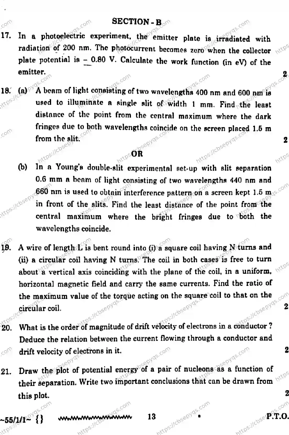 CBSE-Board-12-Previous-Year-Question-Papers-Papers-2026-PHYSICS-QPSR-SET-B-Page-13 Image