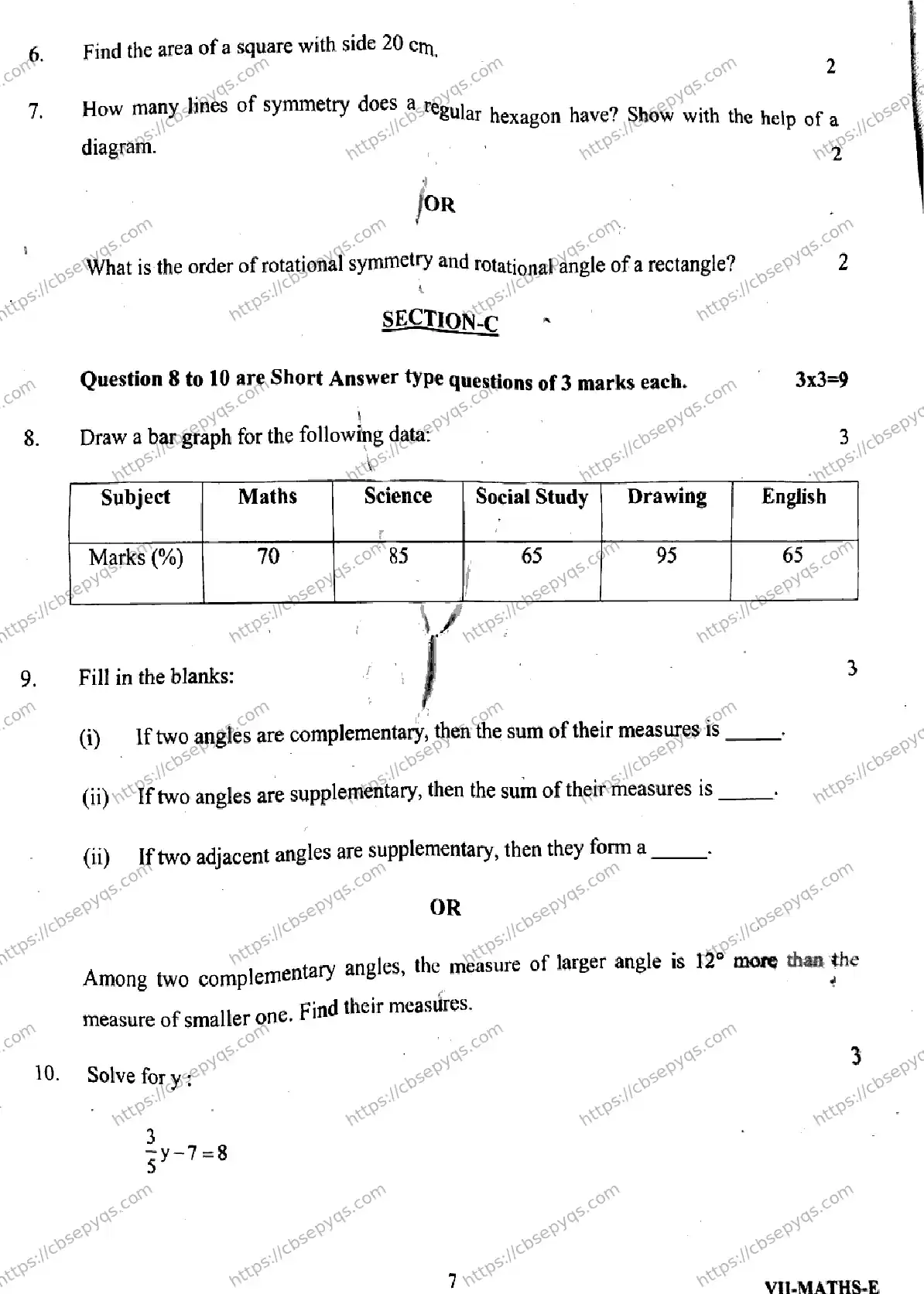 CBSE-Board-7-Previous-Year-Half-Yearly-Papers-2026-MID-TERM-MATHEMATICS-Page-4 Image