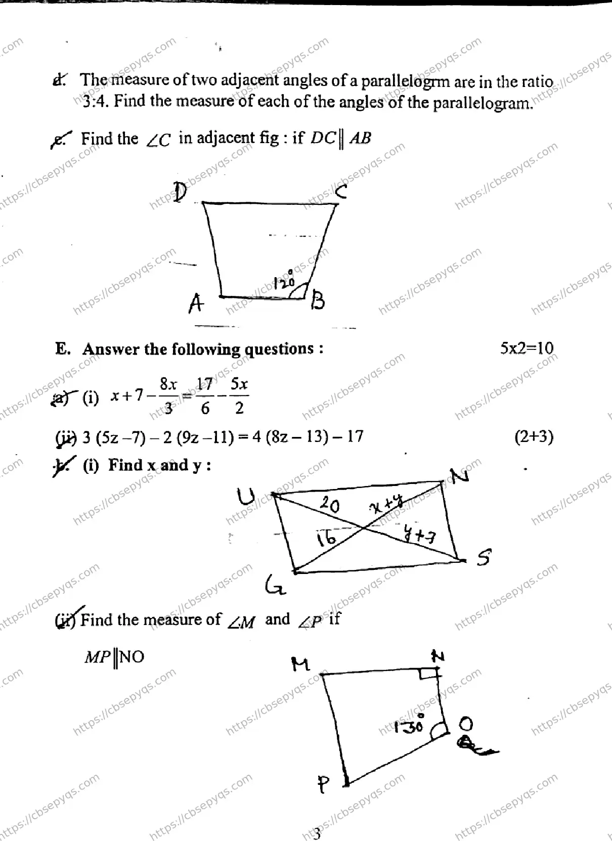 CBSE-Board-8-Previous-Year-Unit-Test-Papers-Papers-2026-PERIODIC-TEST-MATHEMATICS-Page-3 Image