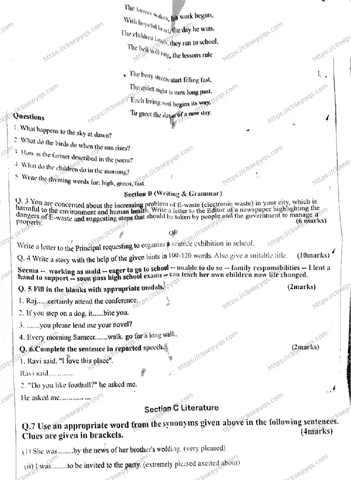 CBSE-Board-9-Previous-Year-PRE-BOARD-PAPERS-Papers-2026-HALF-YEARLY-ENGLISH-Page-2 Image