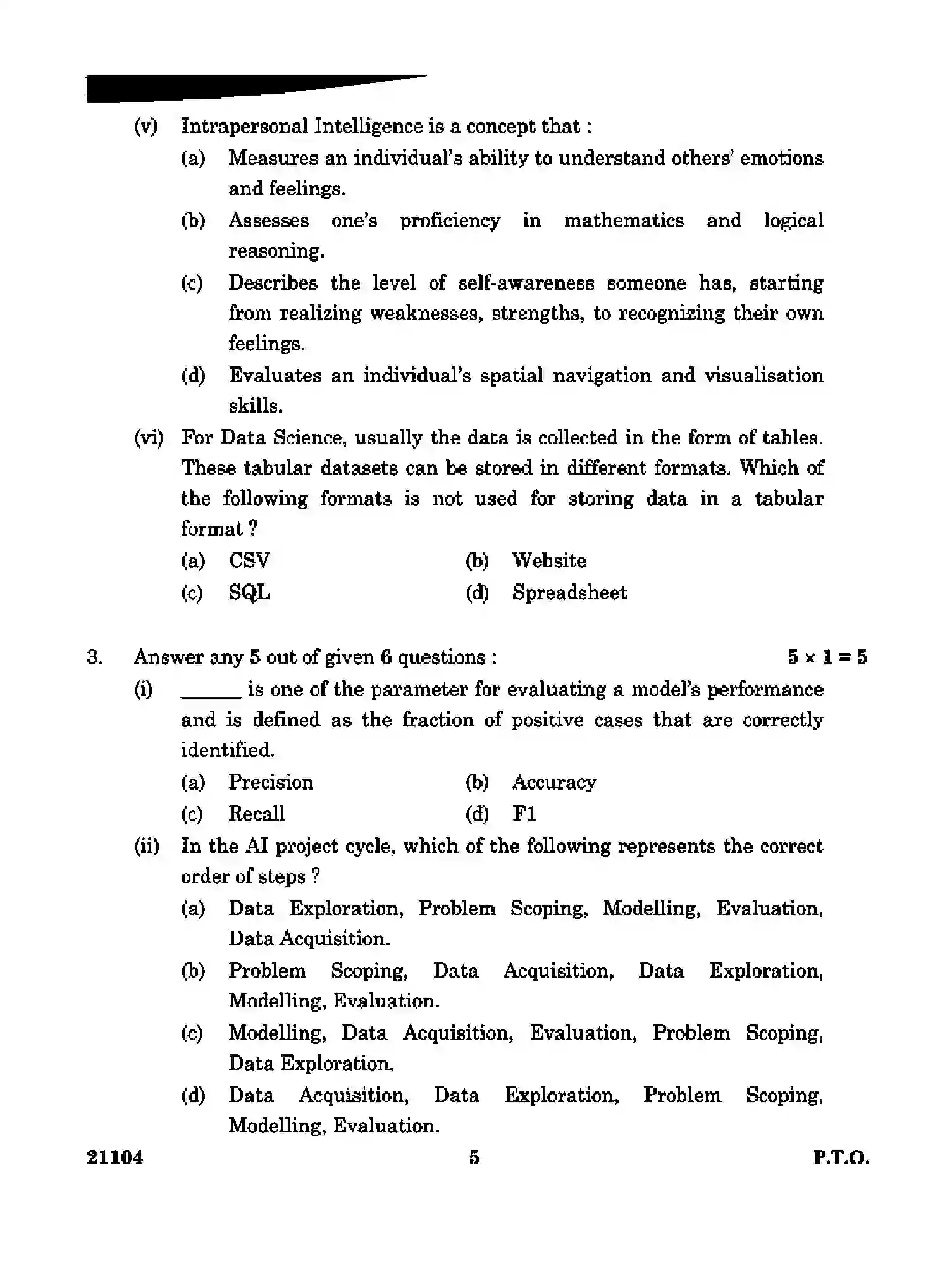 CBSE-Class-10-Previous-Year-Question-Papers-ARTIFICIAL-INTELLIGENCE-CDBA-SET-4-Page-5 Image