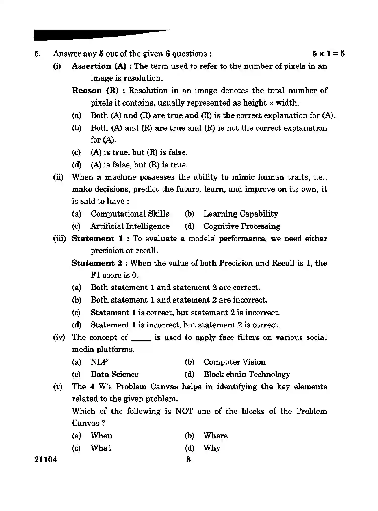 CBSE-Class-10-Previous-Year-Question-Papers-ARTIFICIAL-INTELLIGENCE-CDBA-SET-4-Page-8 Image