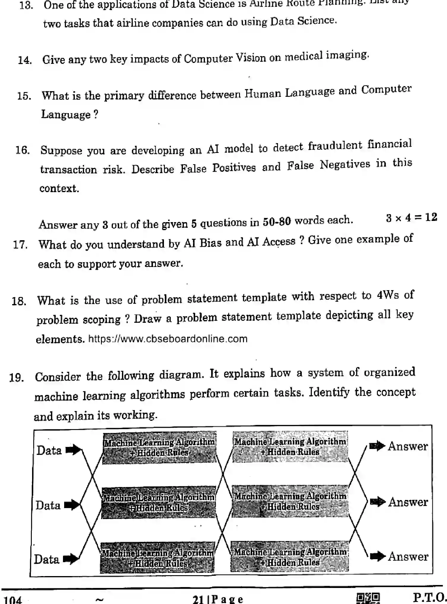 CBSE-Class-10-Previous-Year-Question-Papers-ARTIFICIAL-INTELLIGENCE-GE1FH-SET-4-Page-21 Image