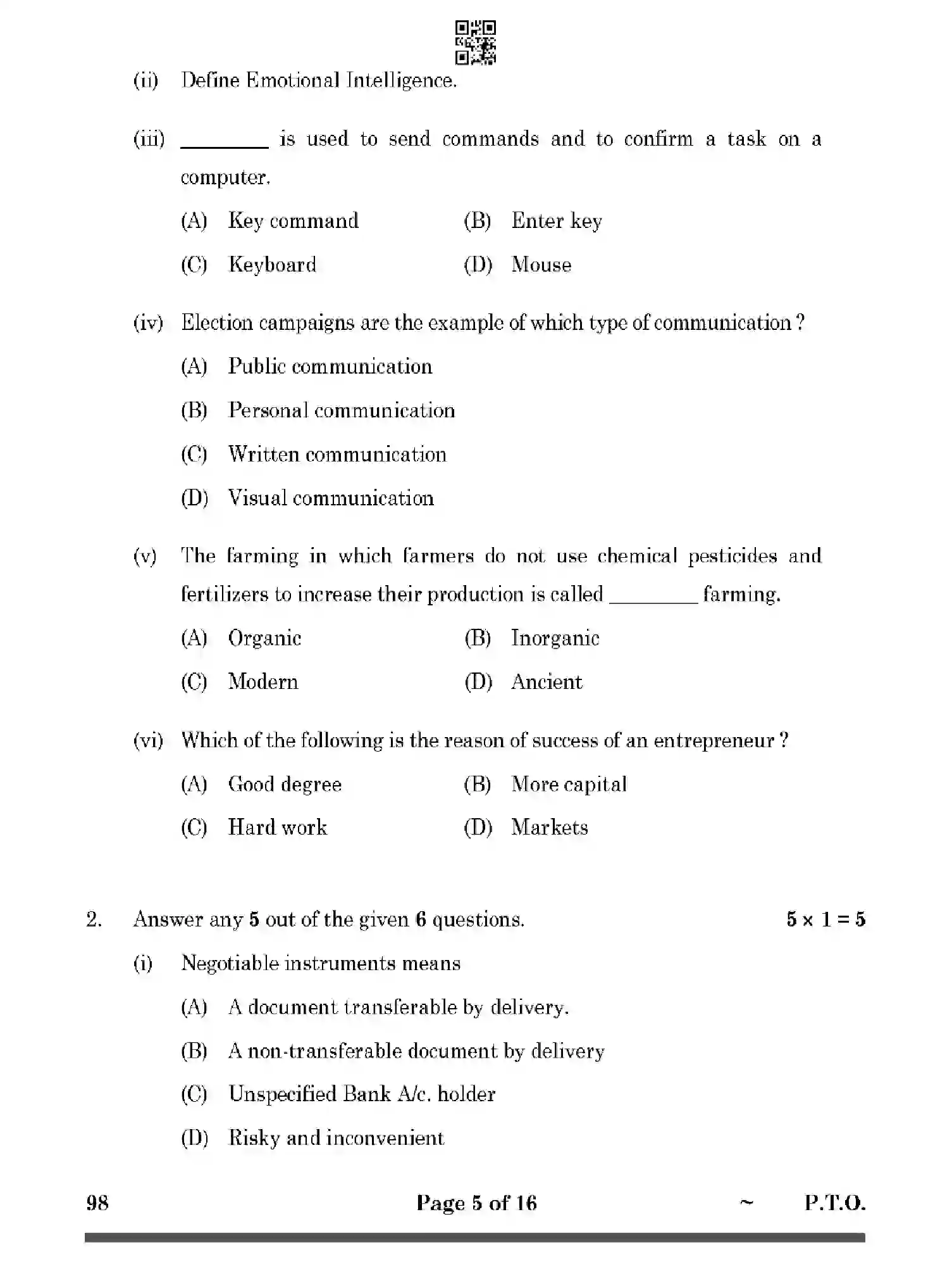 CBSE-Class-10-Previous-Year-Question-Papers-BANKING-AND-INSURANCE-HF1EG-SET-4-Page-5 Image
