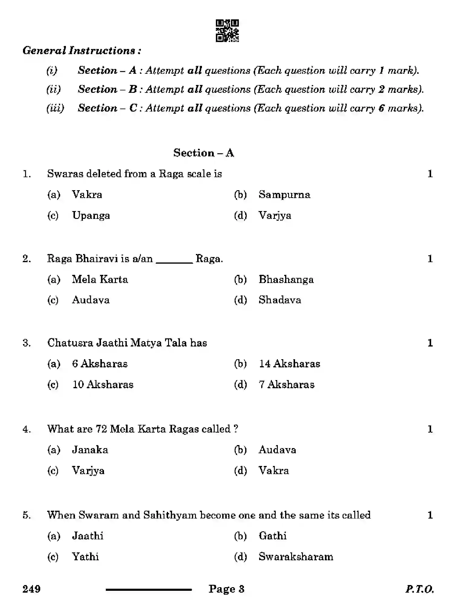CBSE-Class-10-Previous-Year-Question-Papers-CARNATIC-MUSIC-CDBA-SET-4-Page-3 Image