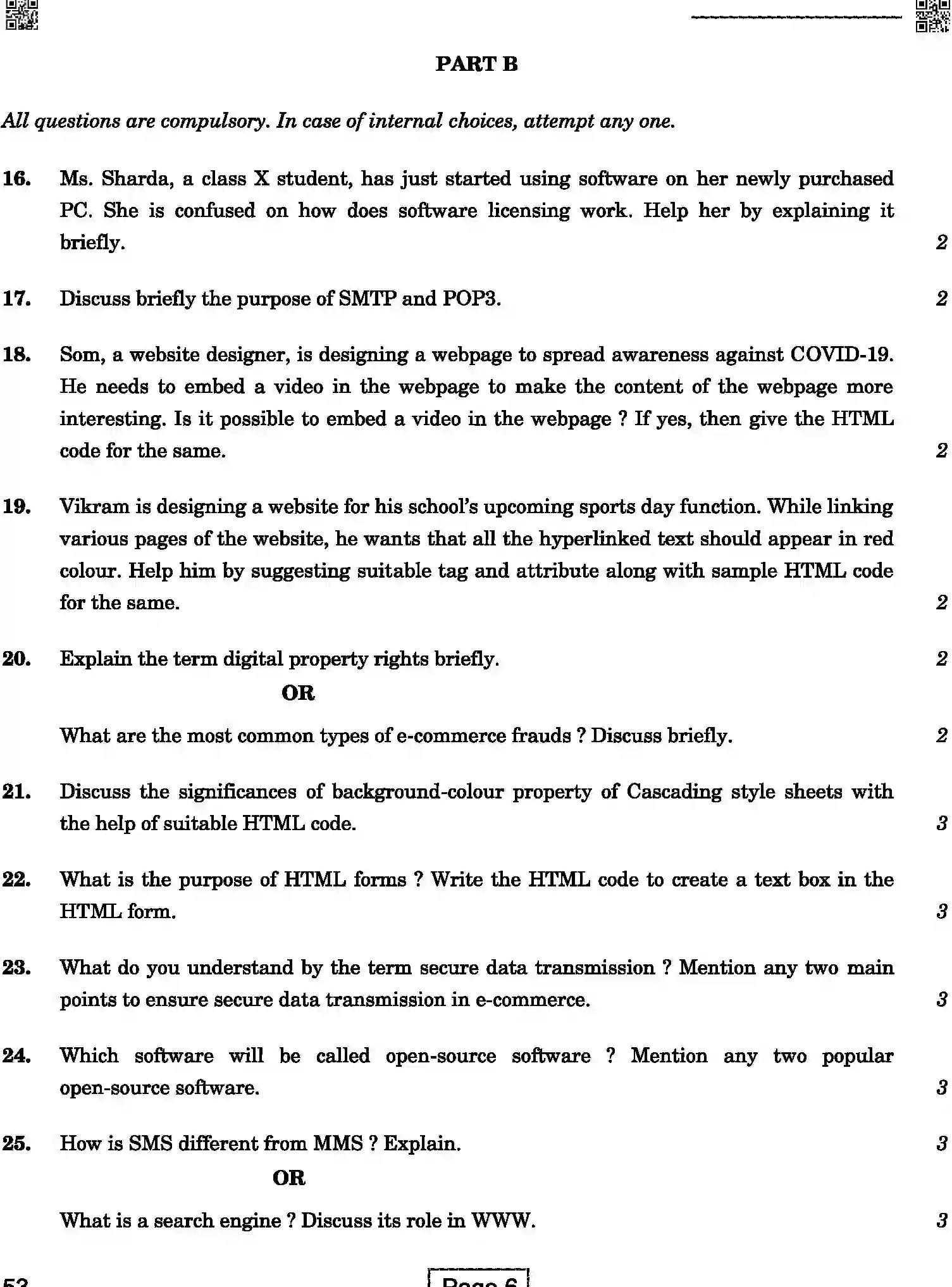 CBSE-Class-10-Previous-Year-Question-Papers-COMPUTER-APPLICATIONS-65JLZ-C-SET-4-COMP-Page-6 Image