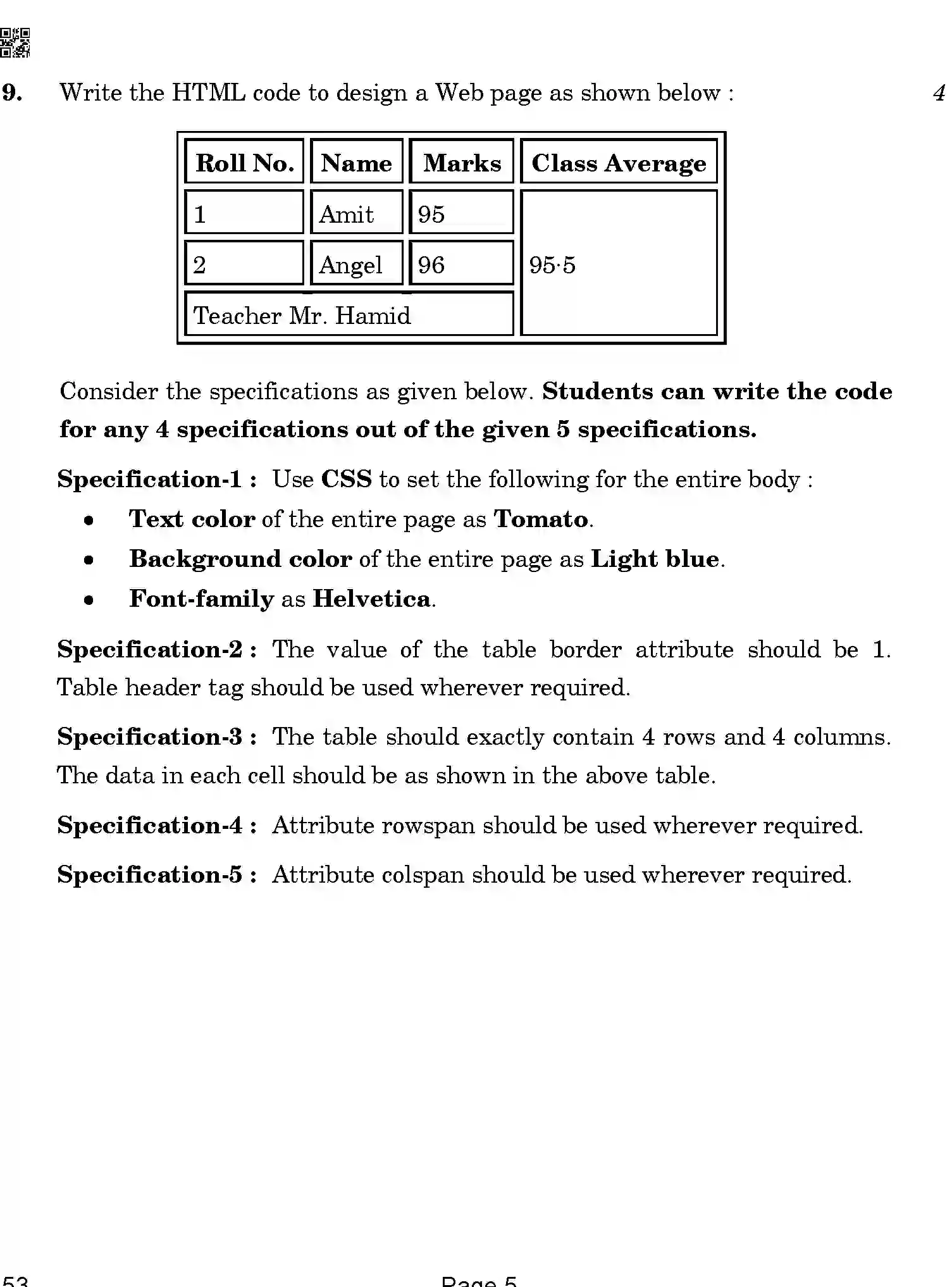 CBSE-Class-10-Previous-Year-Question-Papers-COMPUTER-APPLICATIONS-AQQA-SET-4-Page-5 Image