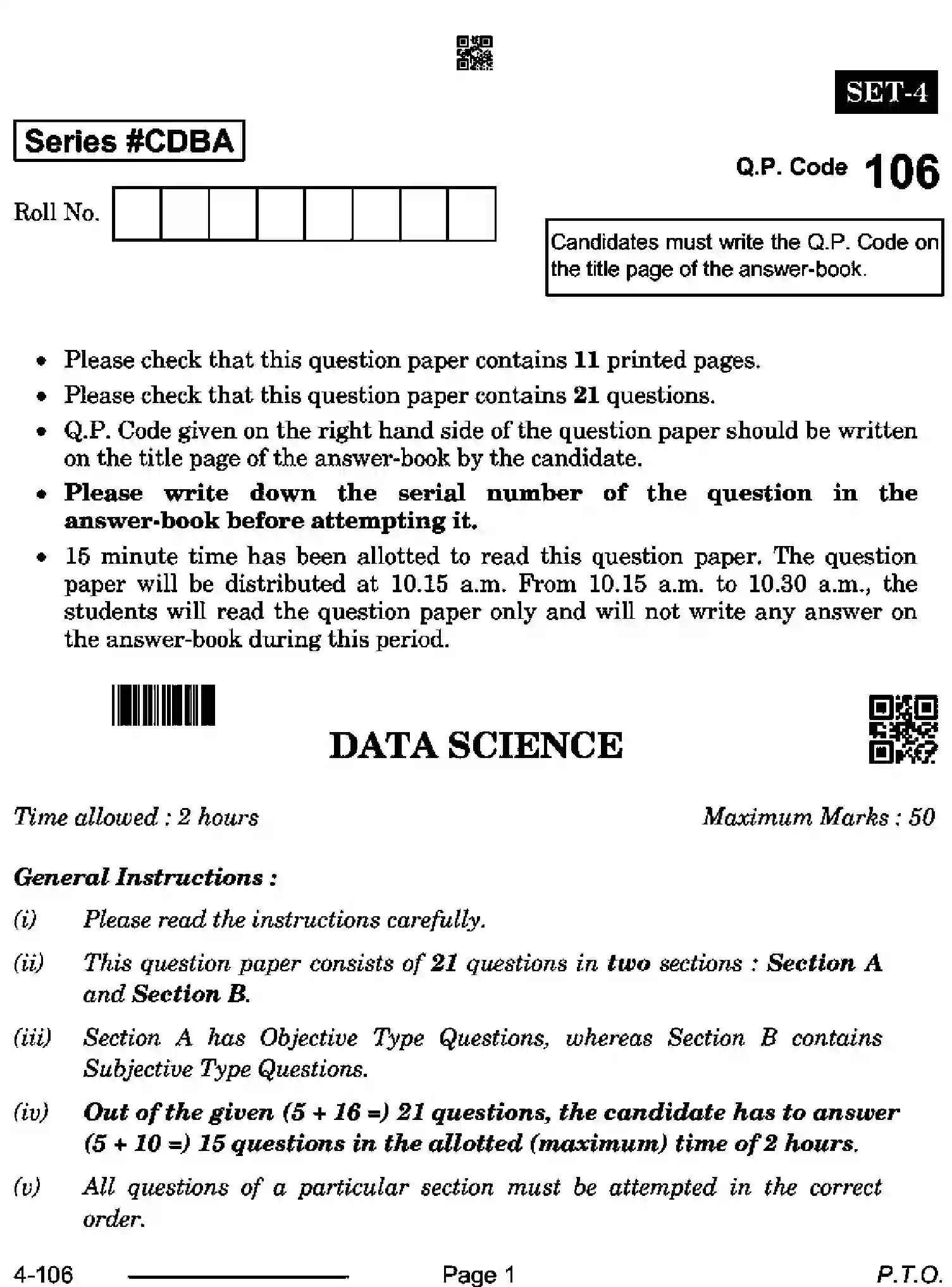 CBSE-Class-10-Previous-Year-Question-Papers-DATA-SCIENCE-CDBA-SET-4-Page-1 Image