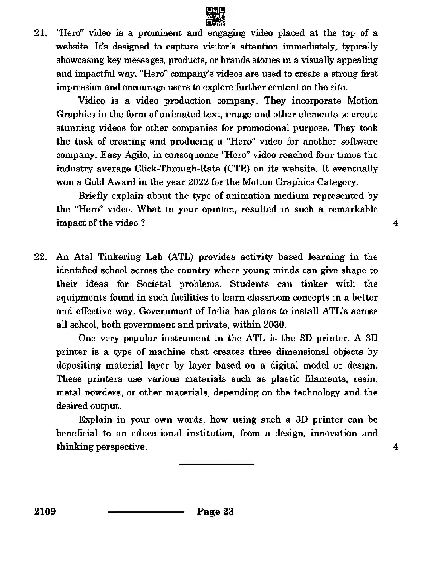 CBSE-Class-10-Previous-Year-Question-Papers-DESIGN-THINKING-AND-INNOVATION-CDBA-SET-4-Page-23 Image