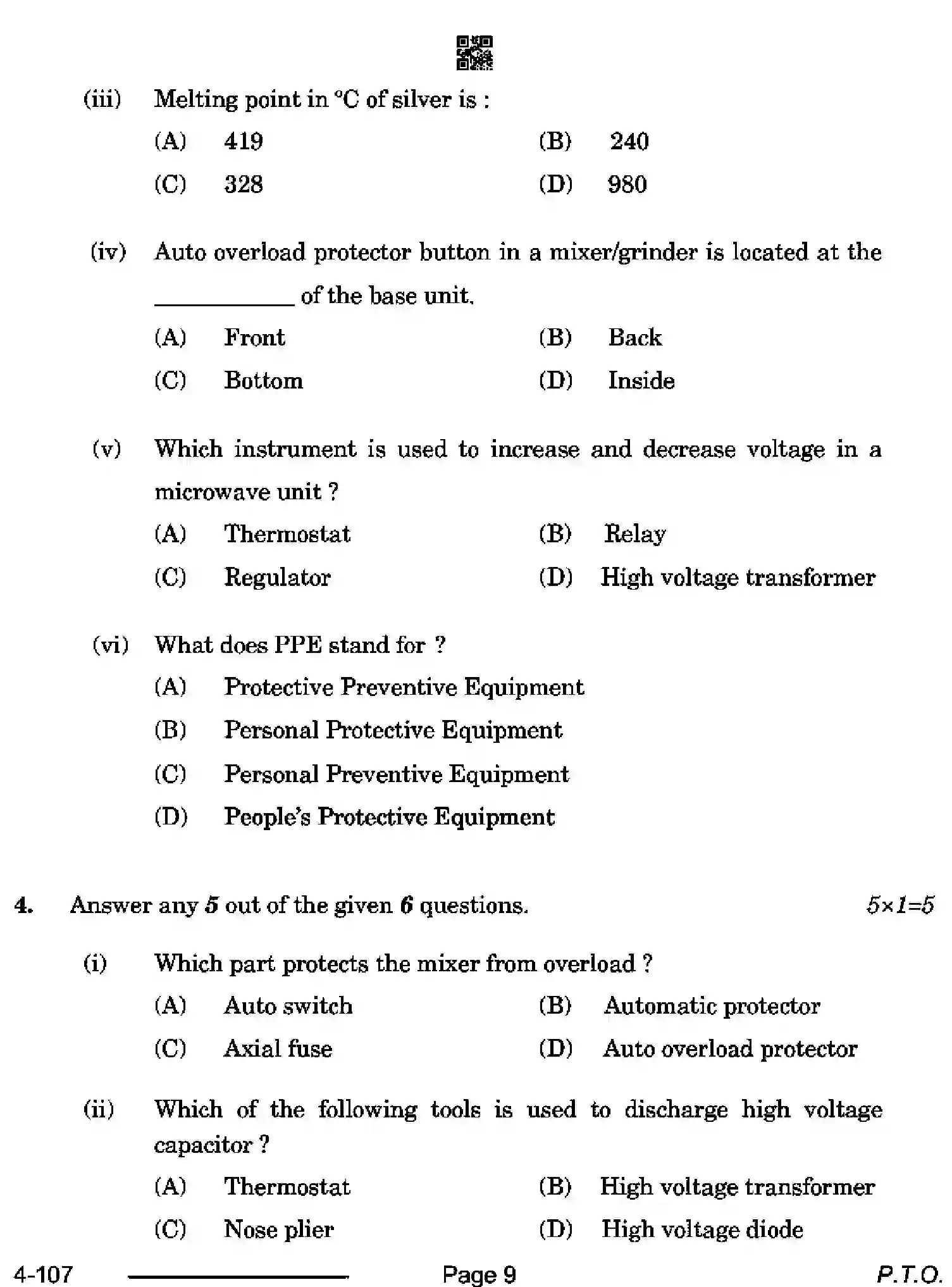 CBSE-Class-10-Previous-Year-Question-Papers-ELECTRONICS-AND-HARDWARE-CDBA-SET-4-Page-9 Image