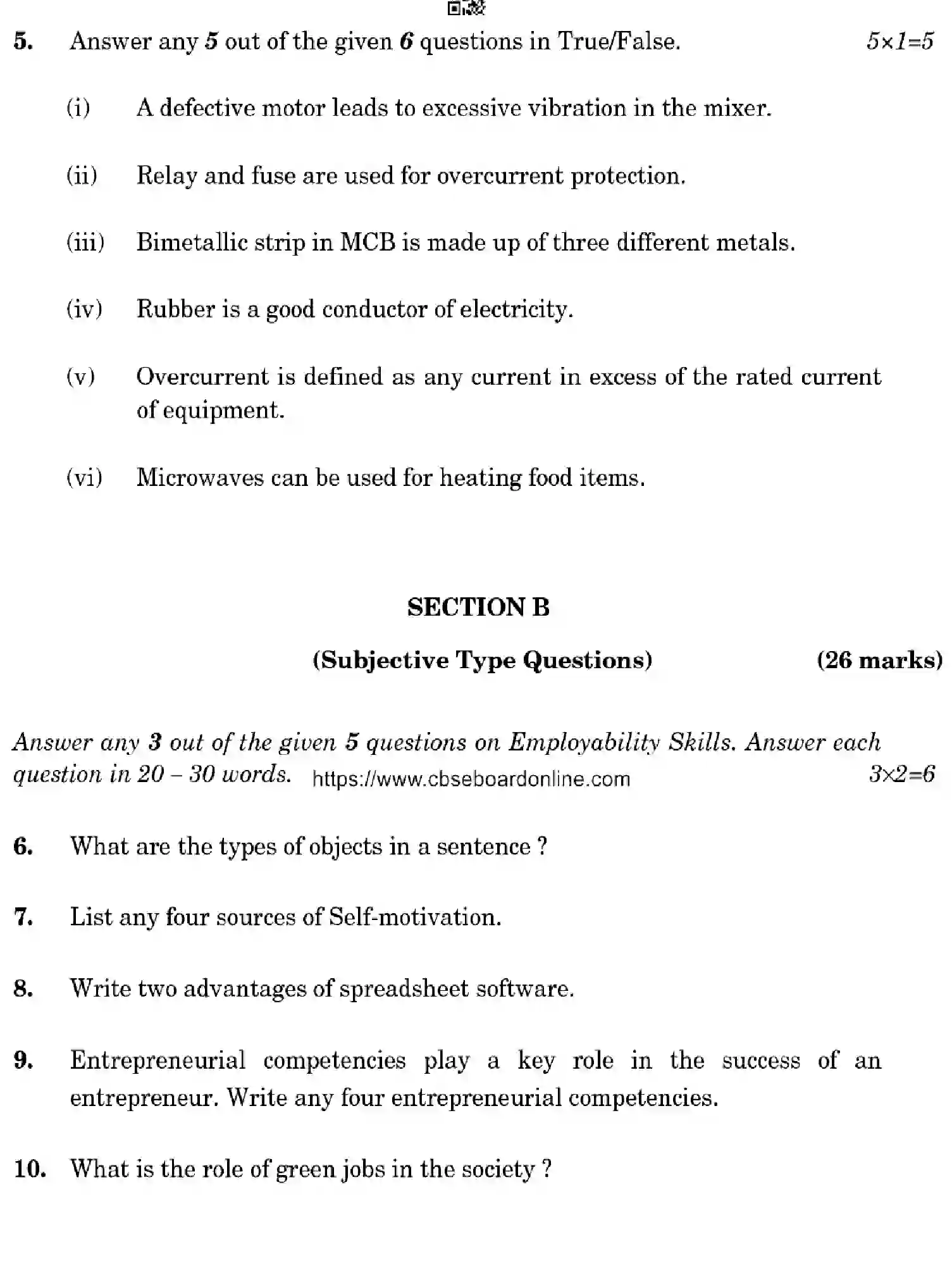 CBSE-Class-10-Previous-Year-Question-Papers-ELECTRONICS-AND-HARDWARE-HF1EG-SET-4-Page-13 Image