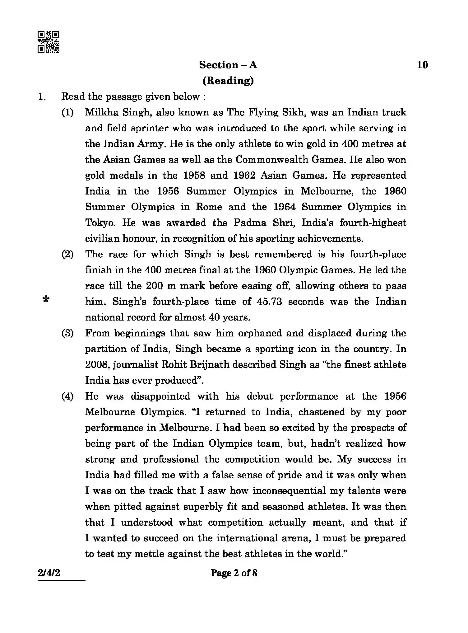 CBSE-Class-10-Previous-Year-Question-Papers-ENGLISH-LANGUAGE-AND-LITERATURE-DPQRS-SET-2-Page-2 Image