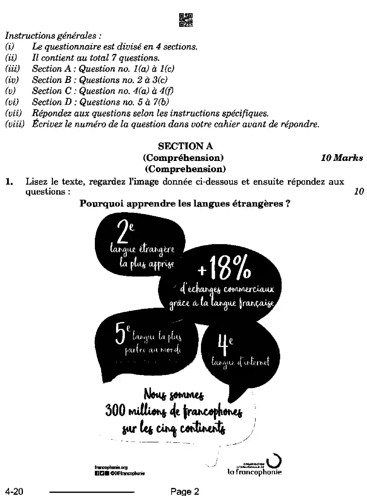 CBSE-Class-10-Previous-Year-Question-Papers-FRENCH-CDBA-SET-4-Page-2 Image