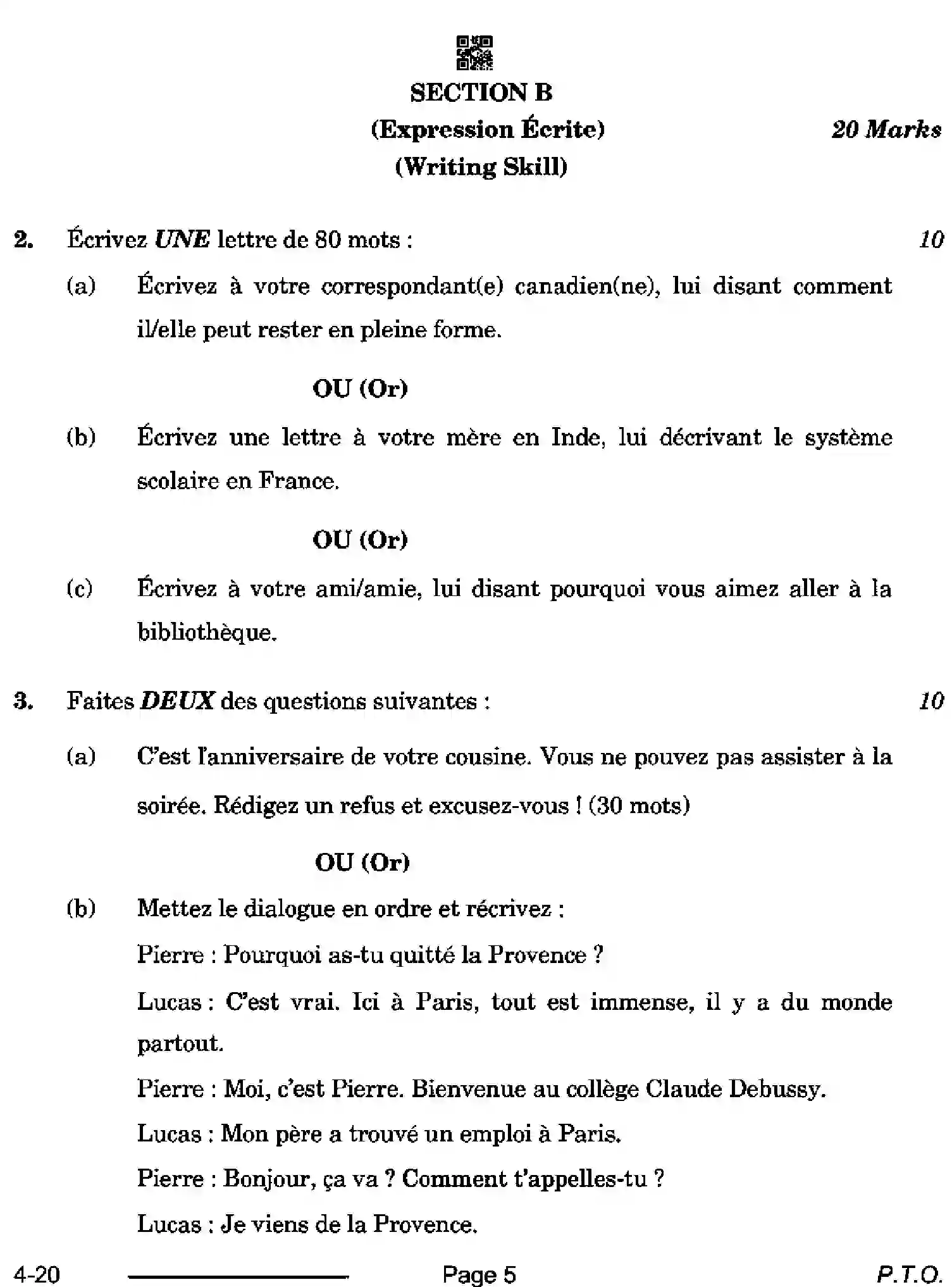 CBSE-Class-10-Previous-Year-Question-Papers-FRENCH-CDBA-SET-4-Page-5 Image