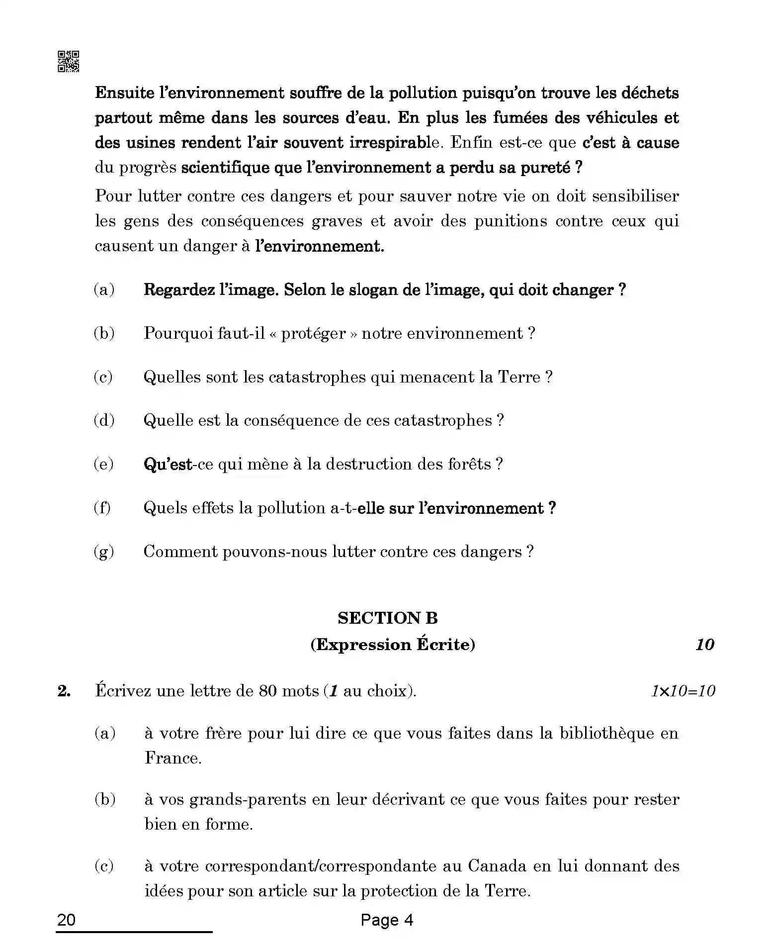 CBSE-Class-10-Previous-Year-Question-Papers-FRENCH-QAQA-C-SET-4-COMP-Page-4 Image