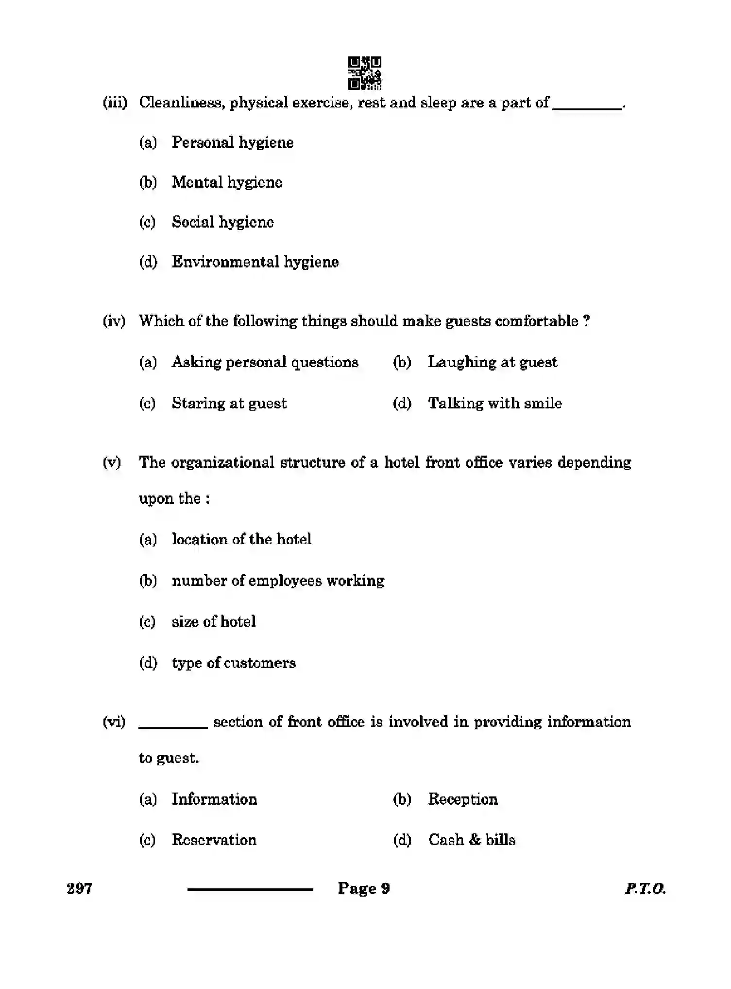 CBSE-Class-10-Previous-Year-Question-Papers-FRONT-OFFICE-OPERATIONS-CDBA-SET-4-Page-9 Image