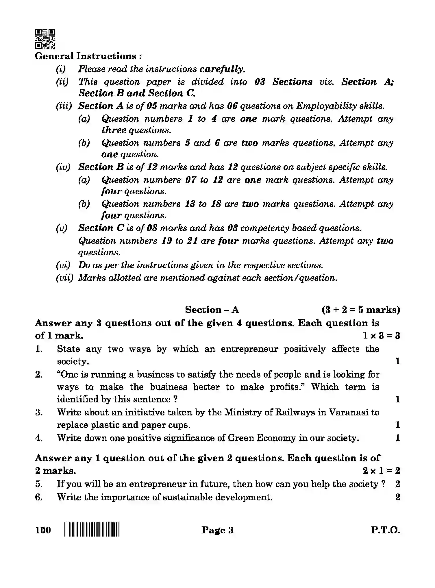 CBSE-Class-10-Previous-Year-Question-Papers-HEALTH-CARE-QAA-SET-4-Page-3 Image