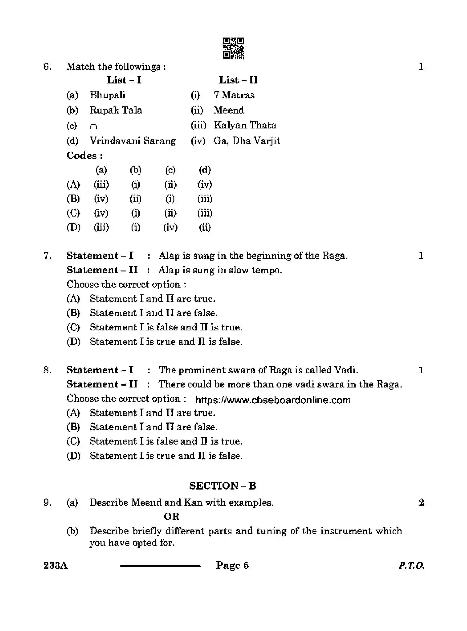 CBSE-Class-10-Previous-Year-Question-Papers-HINDUSTANI-MUSIC-MELODIC-INSTRUMENTS-CDBA-SET-4-Page-5 Image