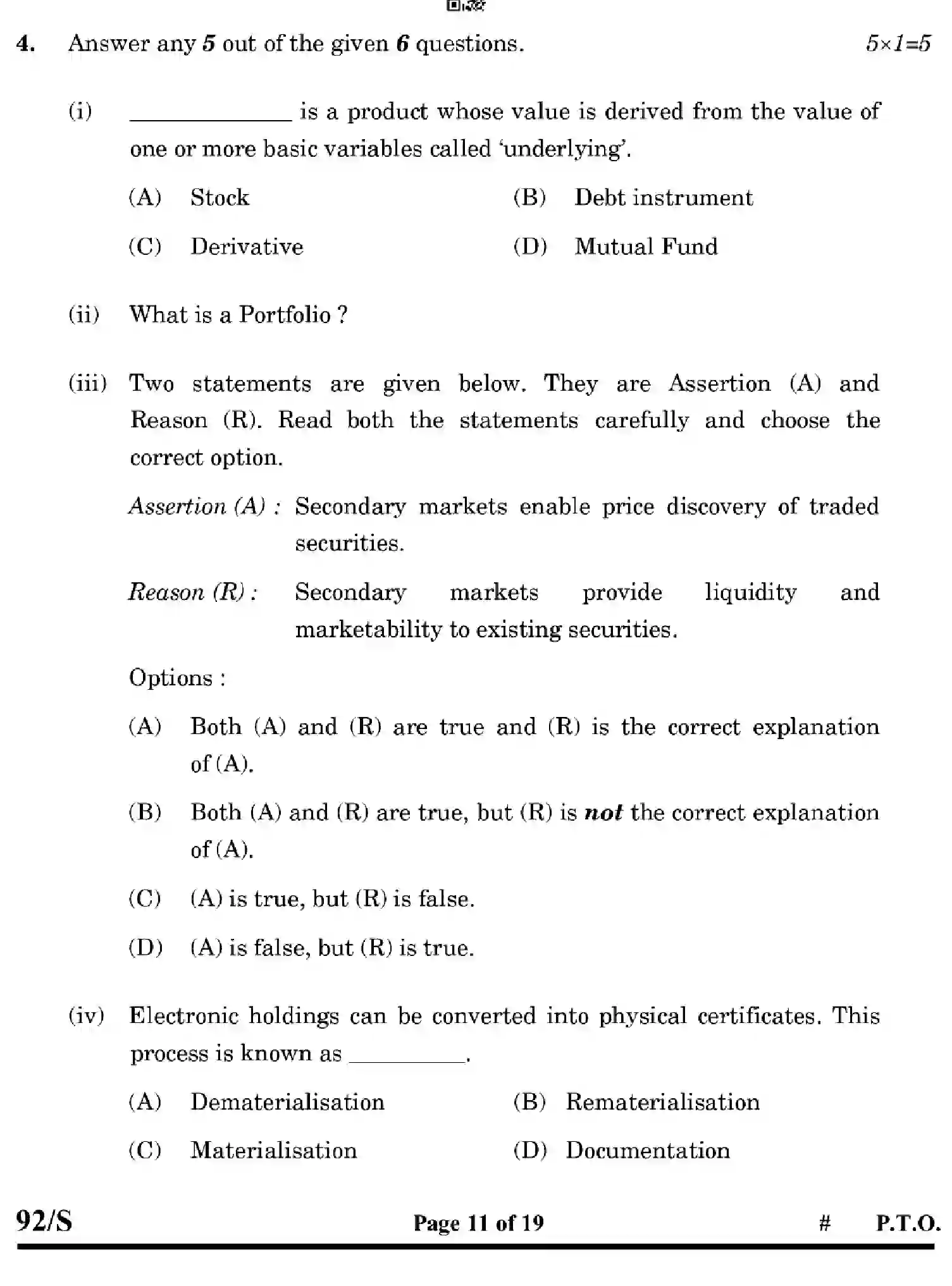 CBSE-Class-10-Previous-Year-Question-Papers-INTRODUCTION-TO-FINANCIAL-MARKETS-EFGH-S-SET-4-Page-11 Image
