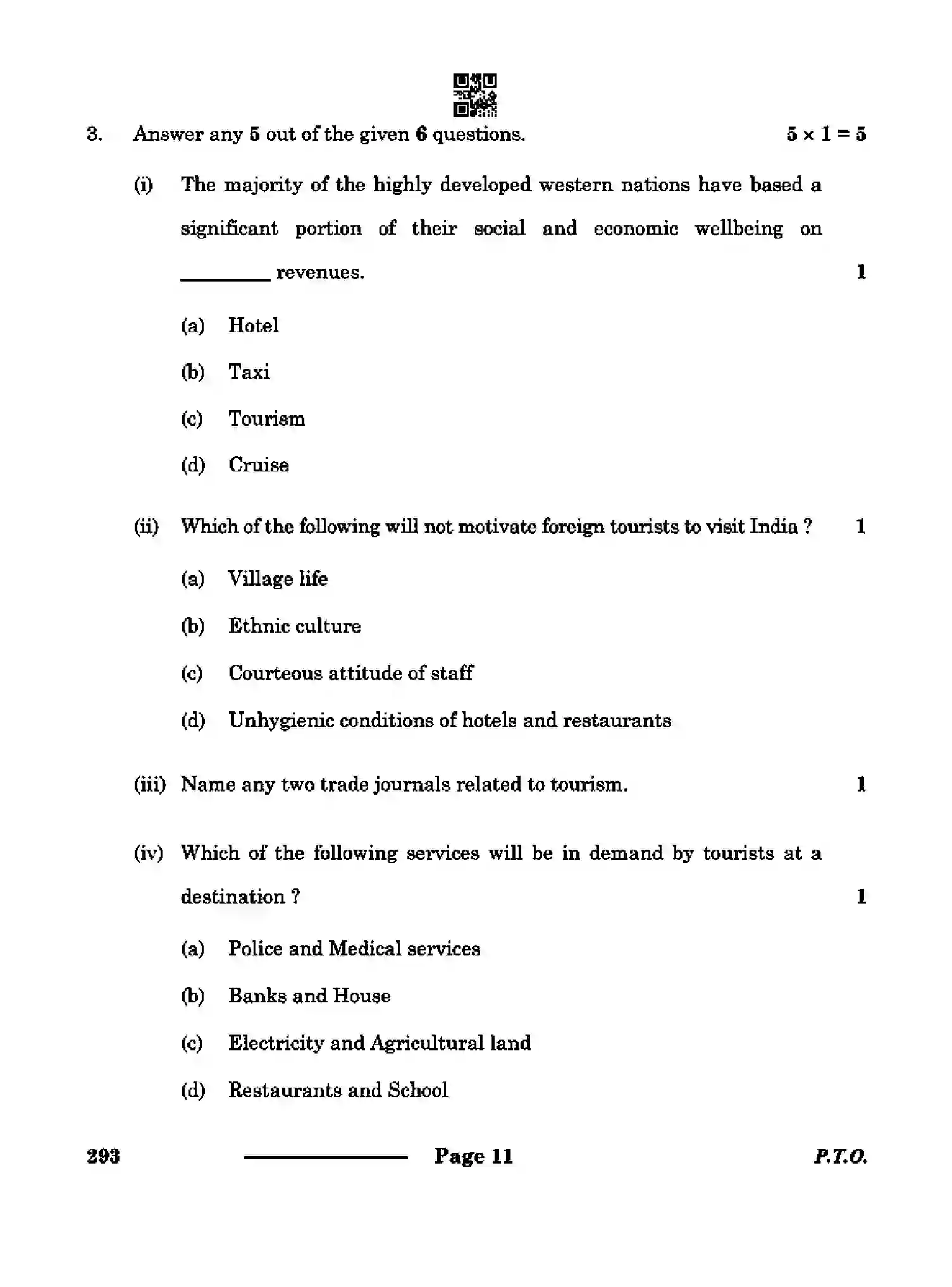 CBSE-Class-10-Previous-Year-Question-Papers-INTRODUCTION-TO-TOURISM-CDBA-SET-4-Page-11 Image
