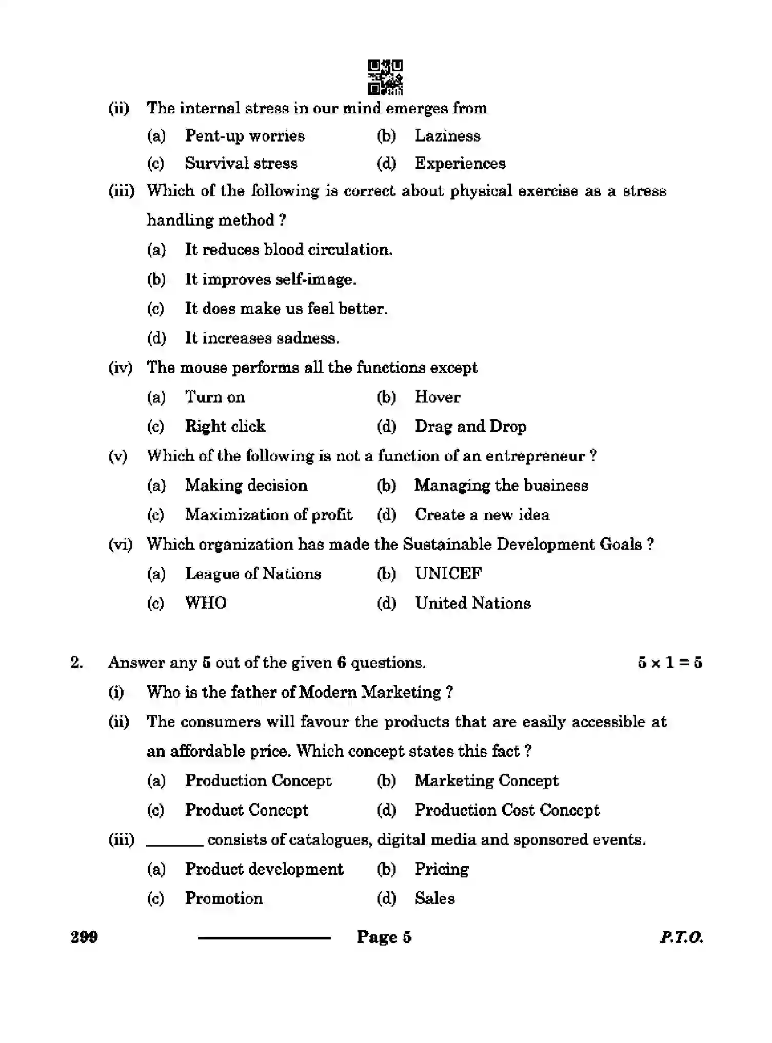CBSE-Class-10-Previous-Year-Question-Papers-MARKETING-AND-SALES-CDBA-SET-4-Page-5 Image