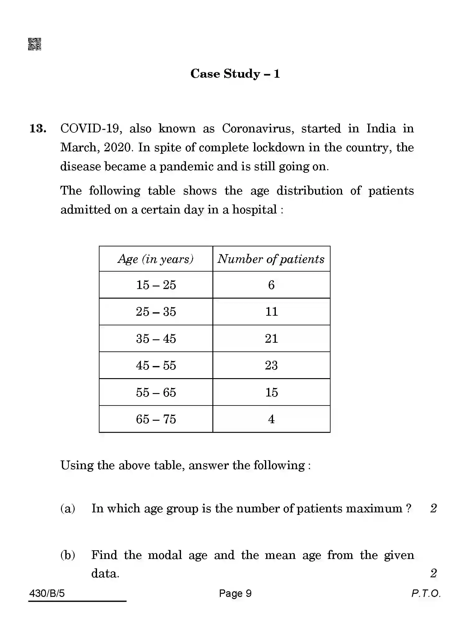 CBSE-Class-10-Previous-Year-Question-Papers-MATHEMATICS-BASIC-AQQA-SET-5-BLIND-Page-9 Image