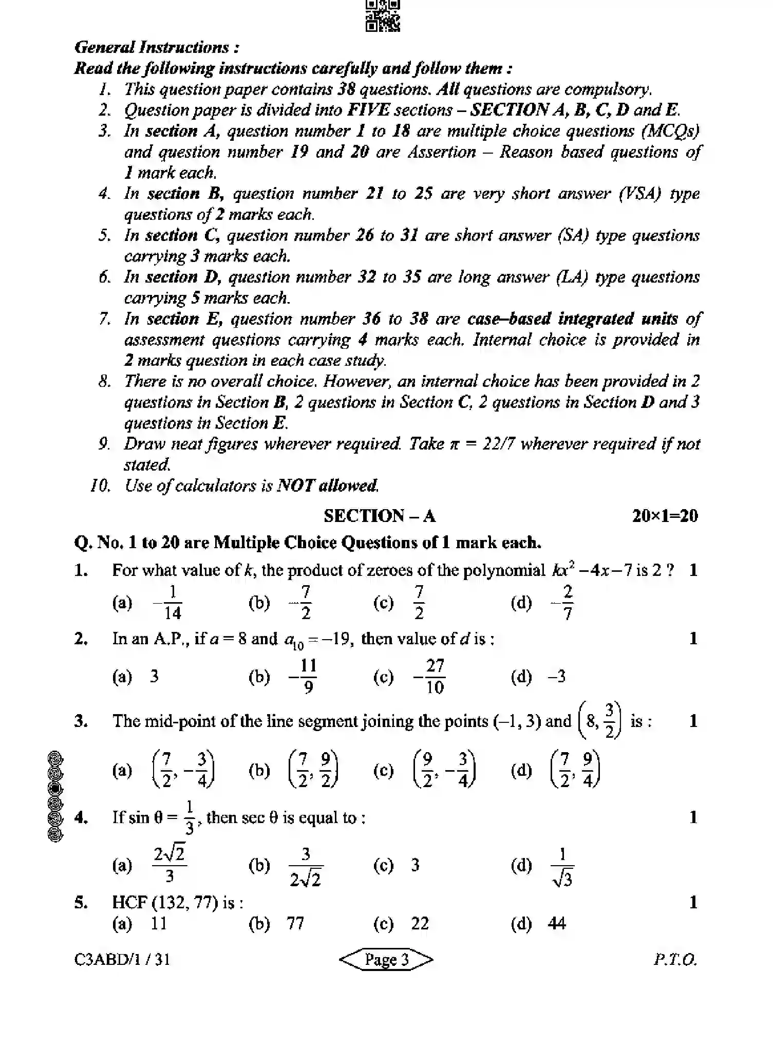 CBSE-Class-10-Previous-Year-Question-Papers-MATHEMATICS-BASIC-C3ABD-1-SET-3-Page-3 Image