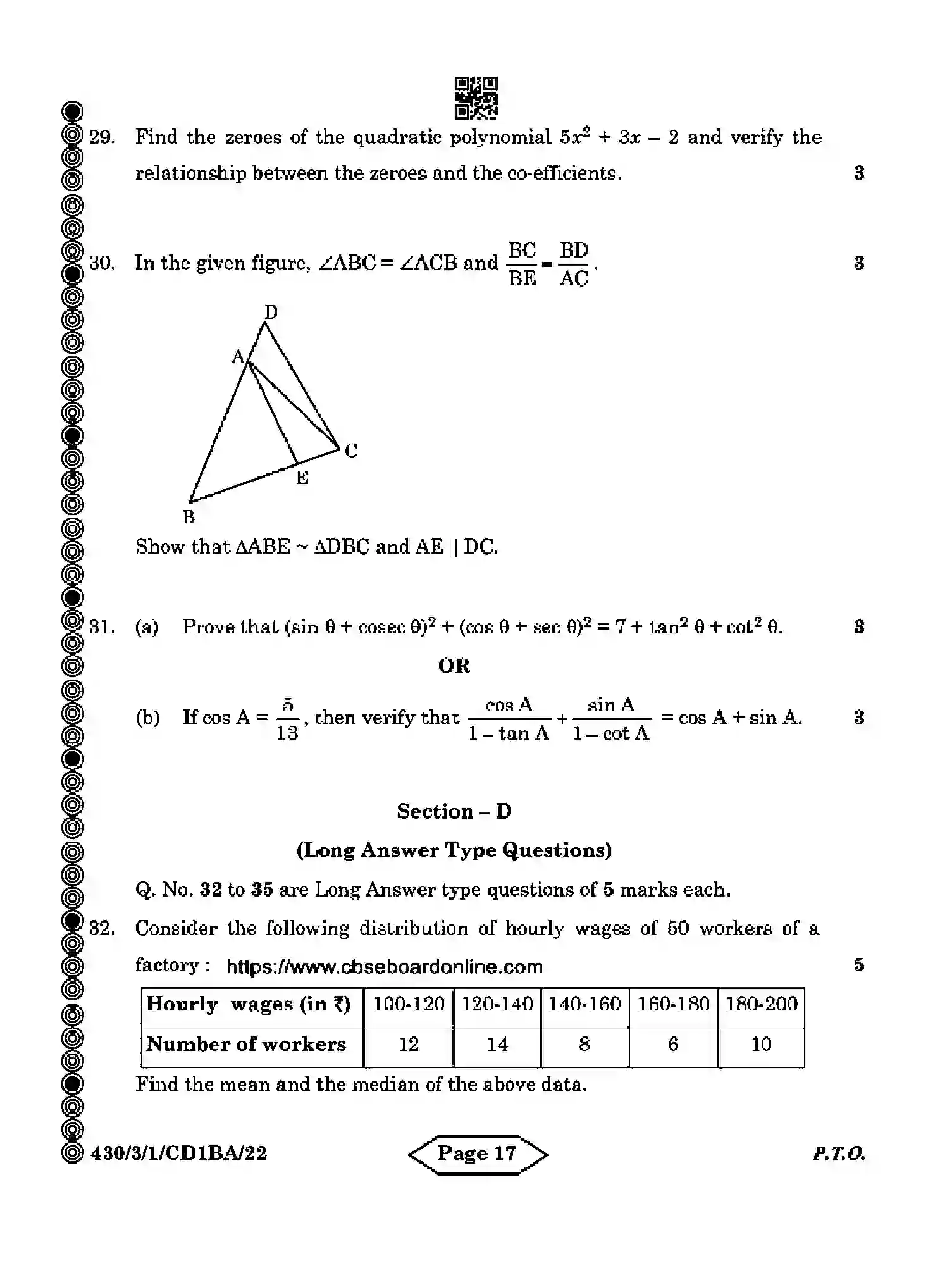 CBSE-Class-10-Previous-Year-Question-Papers-MATHEMATICS-BASIC-CD1BA-3-SET-1-Page-17 Image