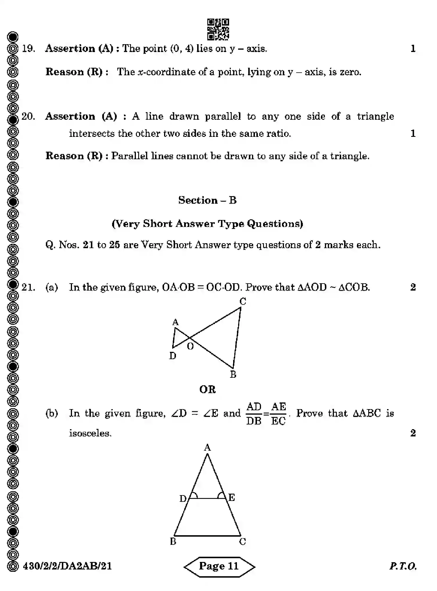CBSE-Class-10-Previous-Year-Question-Papers-MATHEMATICS-BASIC-DA2AB-2-SET-2-Page-11 Image