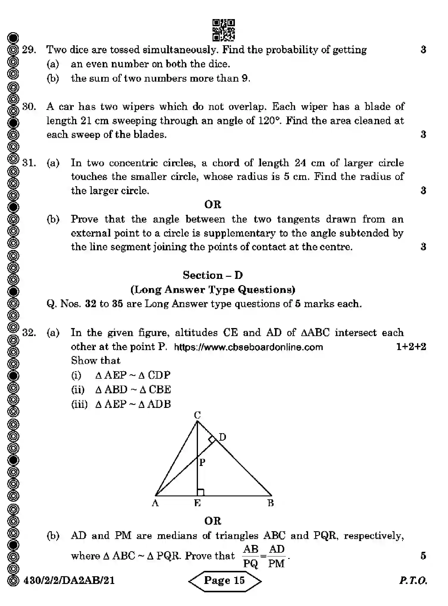 CBSE-Class-10-Previous-Year-Question-Papers-MATHEMATICS-BASIC-DA2AB-2-SET-2-Page-15 Image