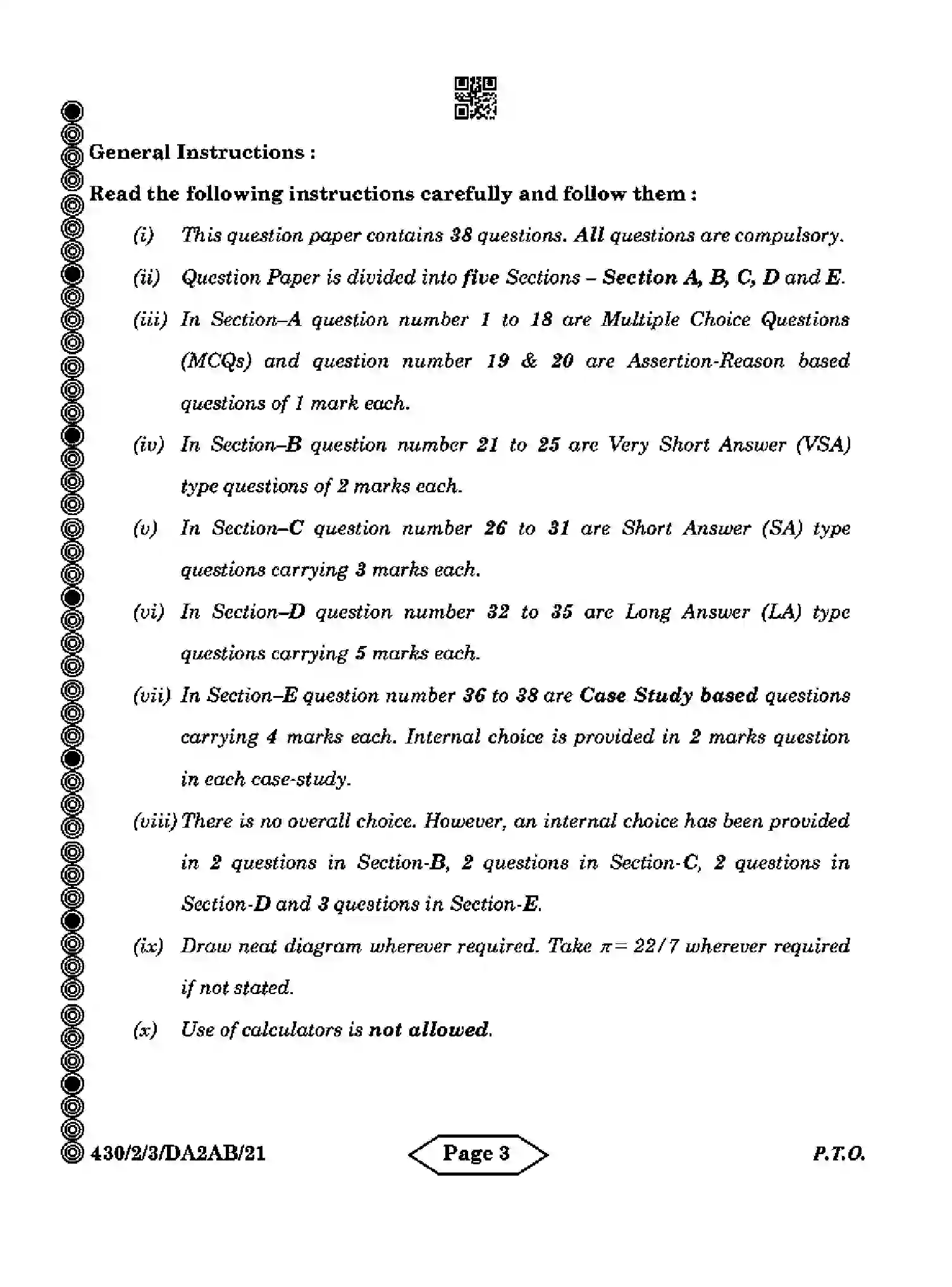 CBSE-Class-10-Previous-Year-Question-Papers-MATHEMATICS-BASIC-DA2AB-2-SET-3-Page-3 Image