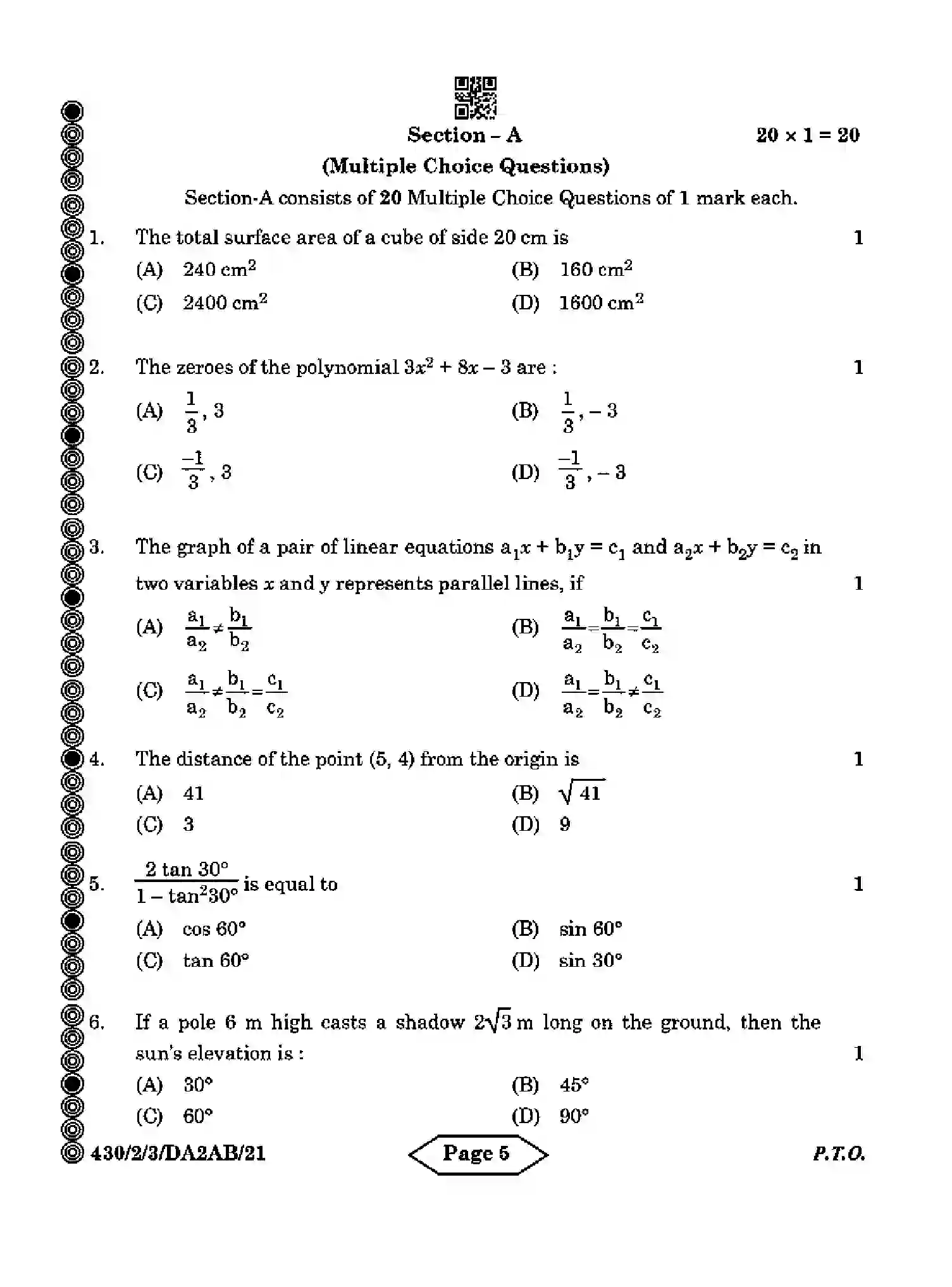 CBSE-Class-10-Previous-Year-Question-Papers-MATHEMATICS-BASIC-DA2AB-2-SET-3-Page-5 Image