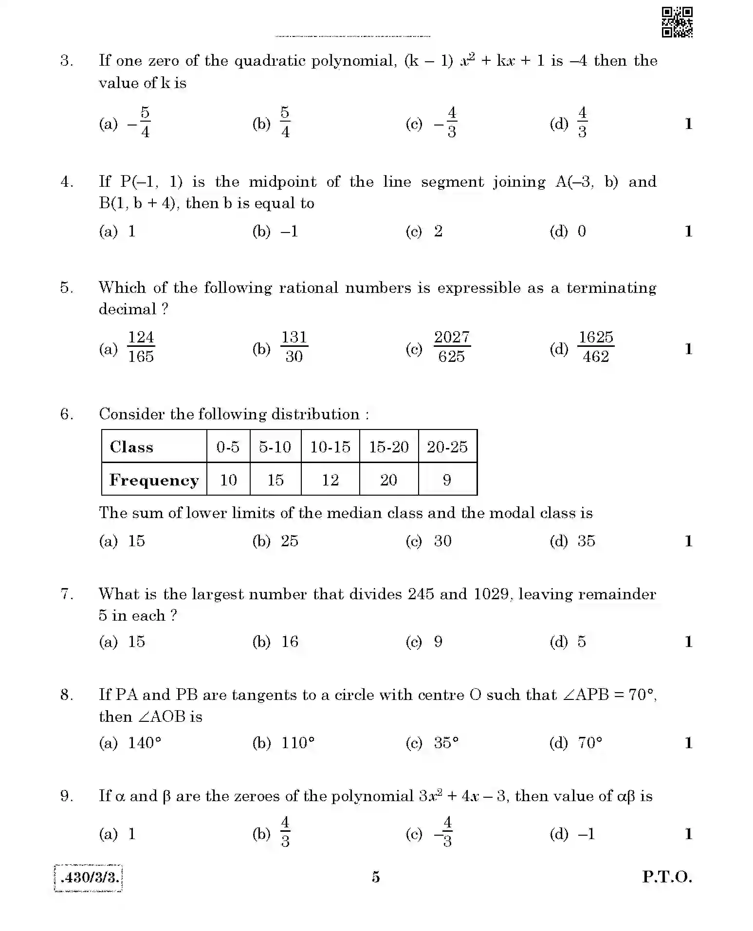 CBSE-Class-10-Previous-Year-Question-Papers-MATHEMATICS-BASIC-JBB-430-3-3-Page-5 Image