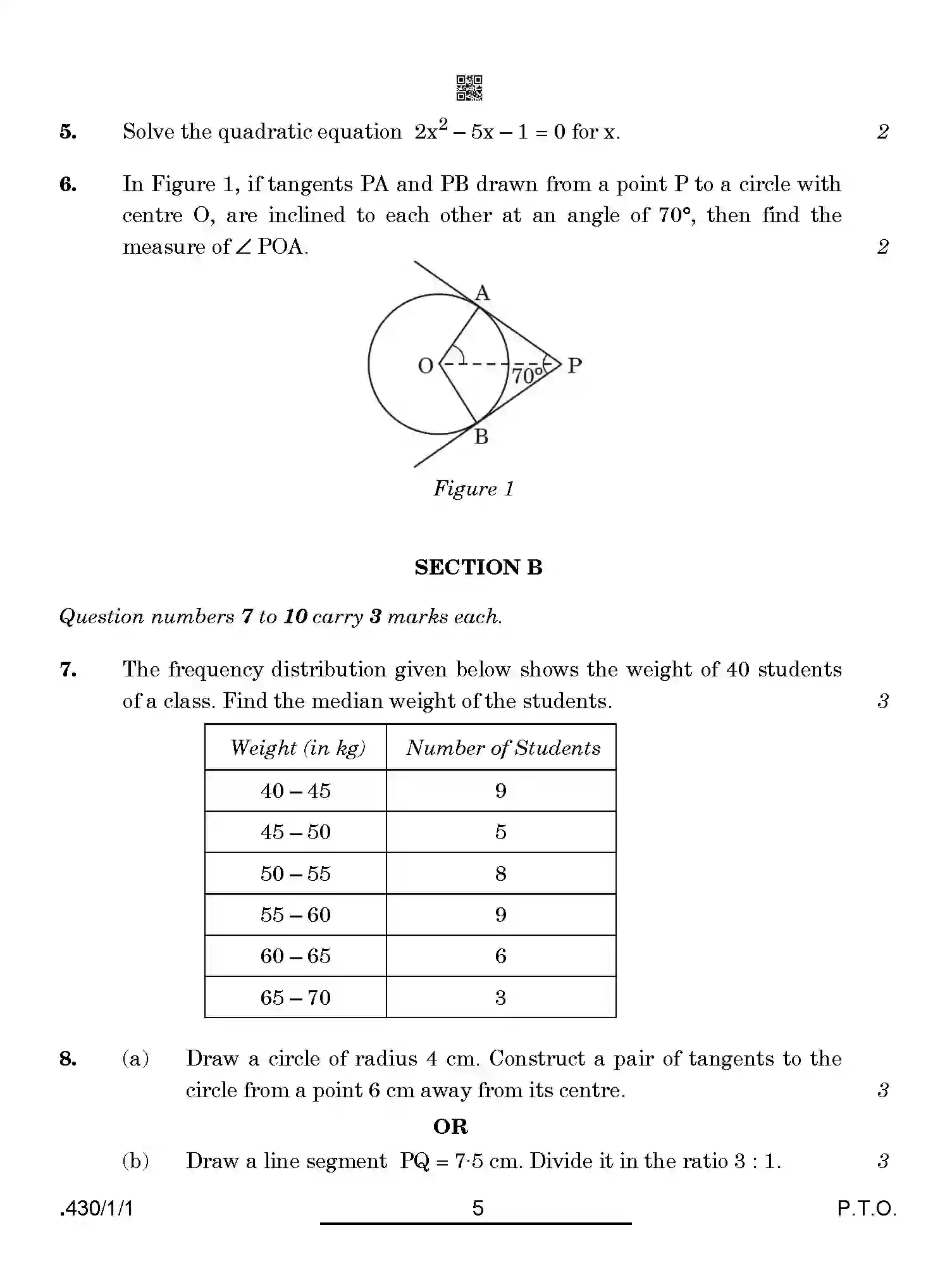 CBSE-Class-10-Previous-Year-Question-Papers-MATHEMATICS-BASIC-PPQQA-1-SET-1-Page-5 Image