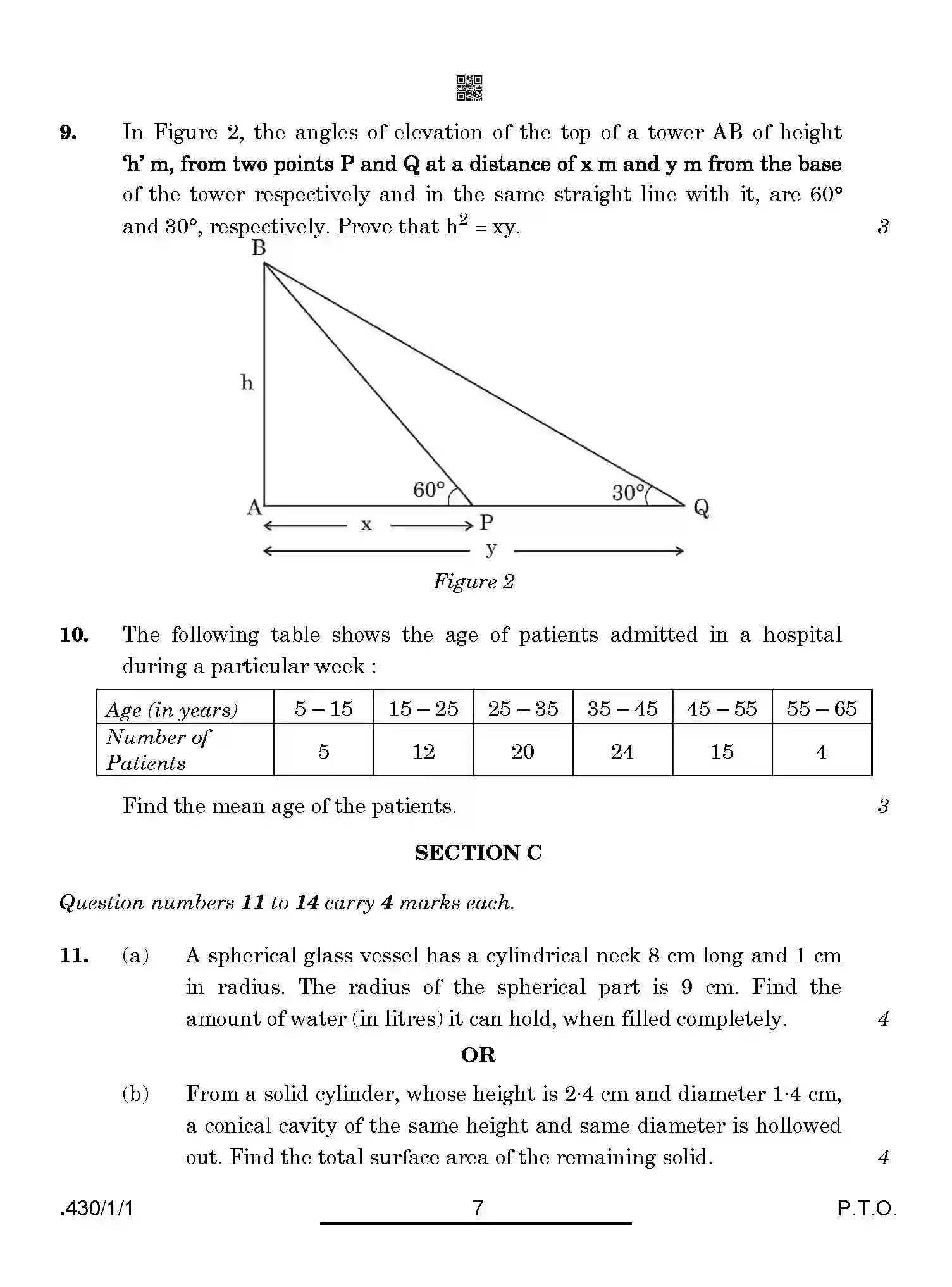CBSE-Class-10-Previous-Year-Question-Papers-MATHEMATICS-BASIC-PPQQA-1-SET-1-Page-7 Image