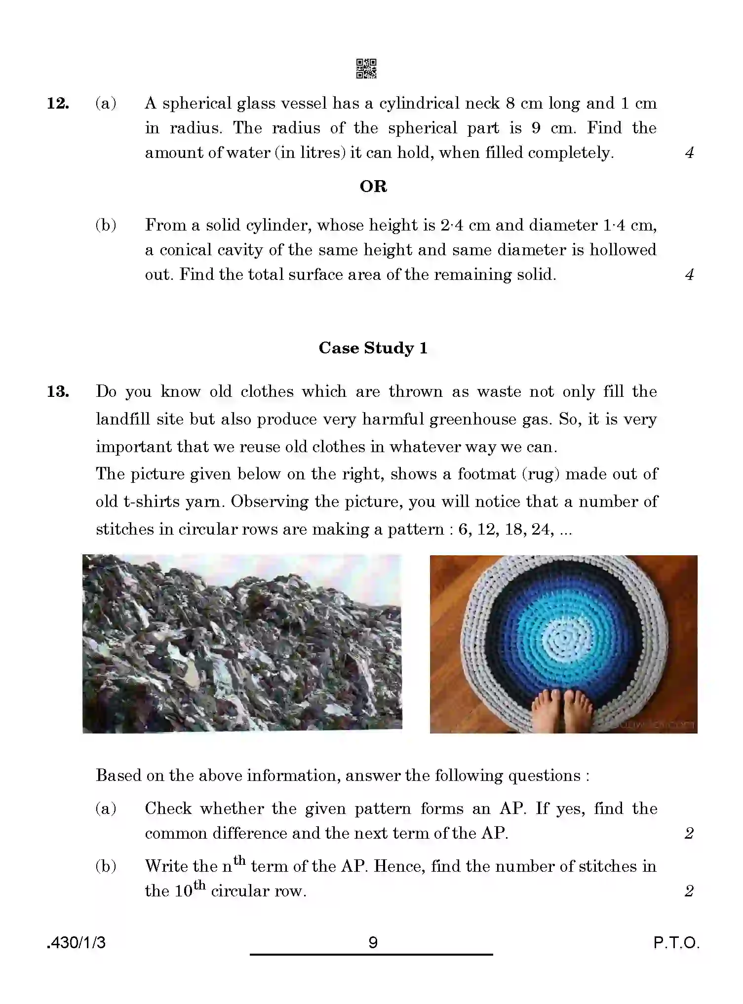 CBSE-Class-10-Previous-Year-Question-Papers-MATHEMATICS-BASIC-PPQQA-1-SET-3-Page-9 Image