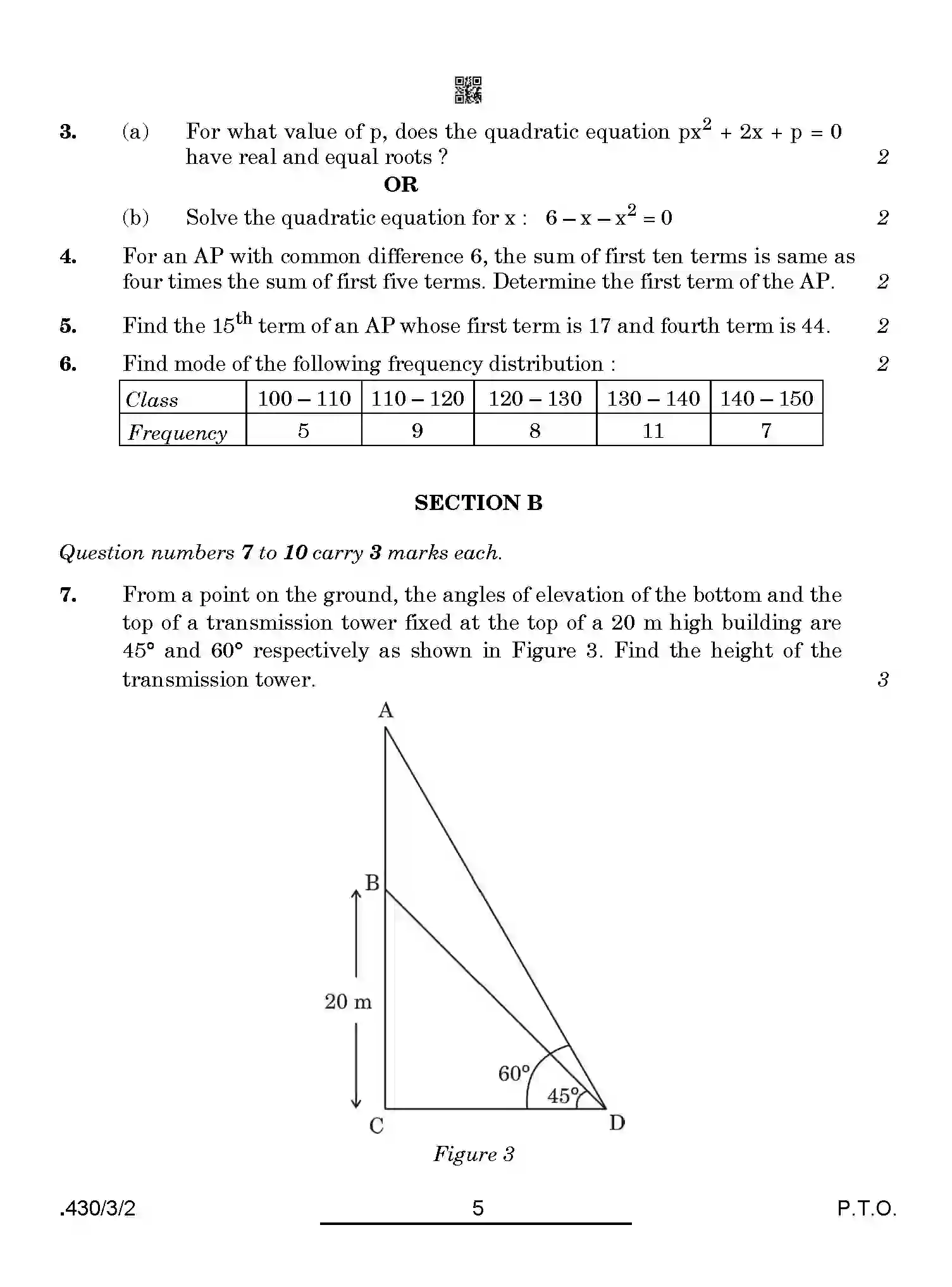 CBSE-Class-10-Previous-Year-Question-Papers-MATHEMATICS-BASIC-PPQQB-3-SET-2-Page-5 Image