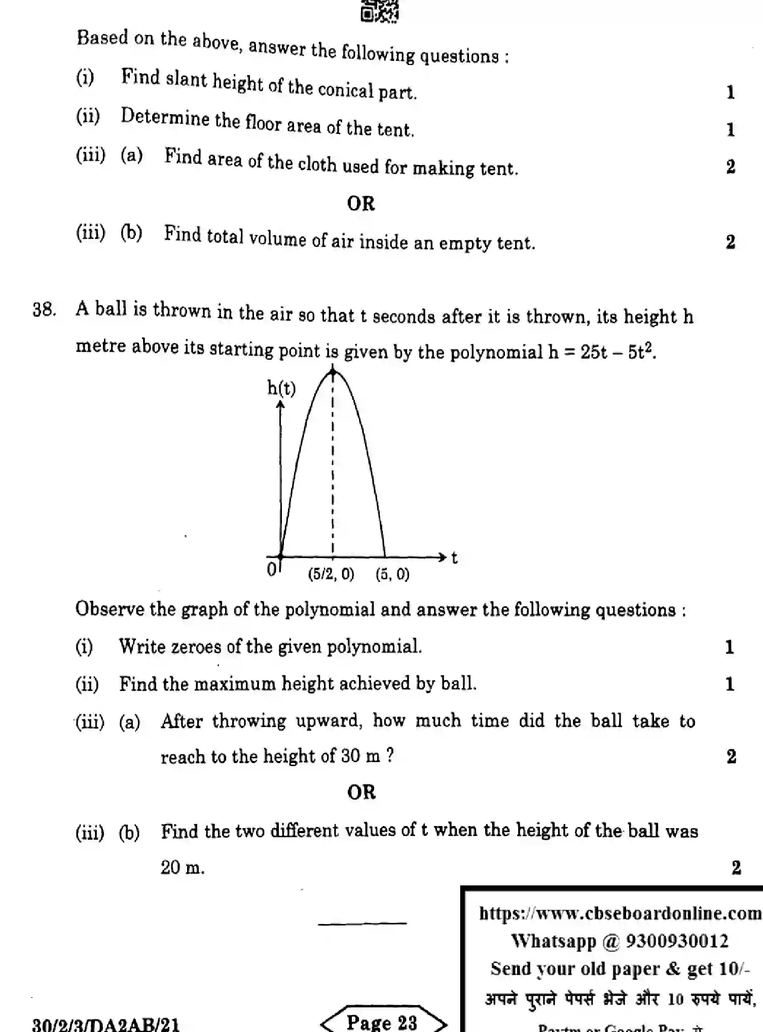 CBSE-Class-10-Previous-Year-Question-Papers-MATHEMATICS-STANDARD-DA2AB-2-SET-3-Page-23 Image
