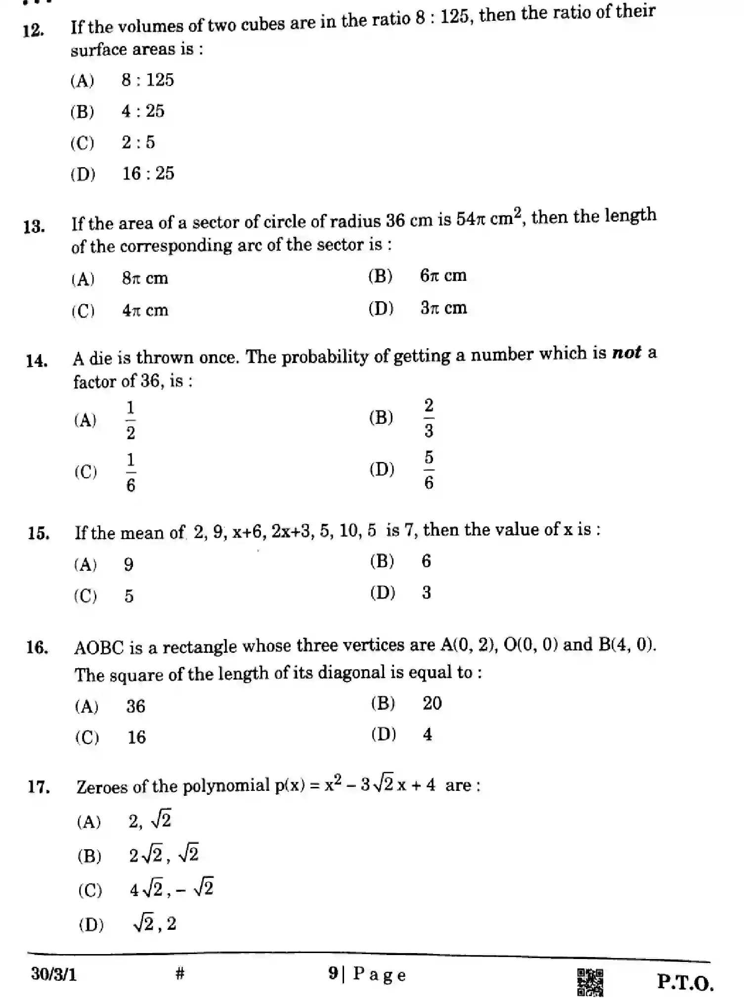 CBSE-Class-10-Previous-Year-Question-Papers-MATHEMATICS-STANDARD-EF3GH-SET-1-Page-9 Image